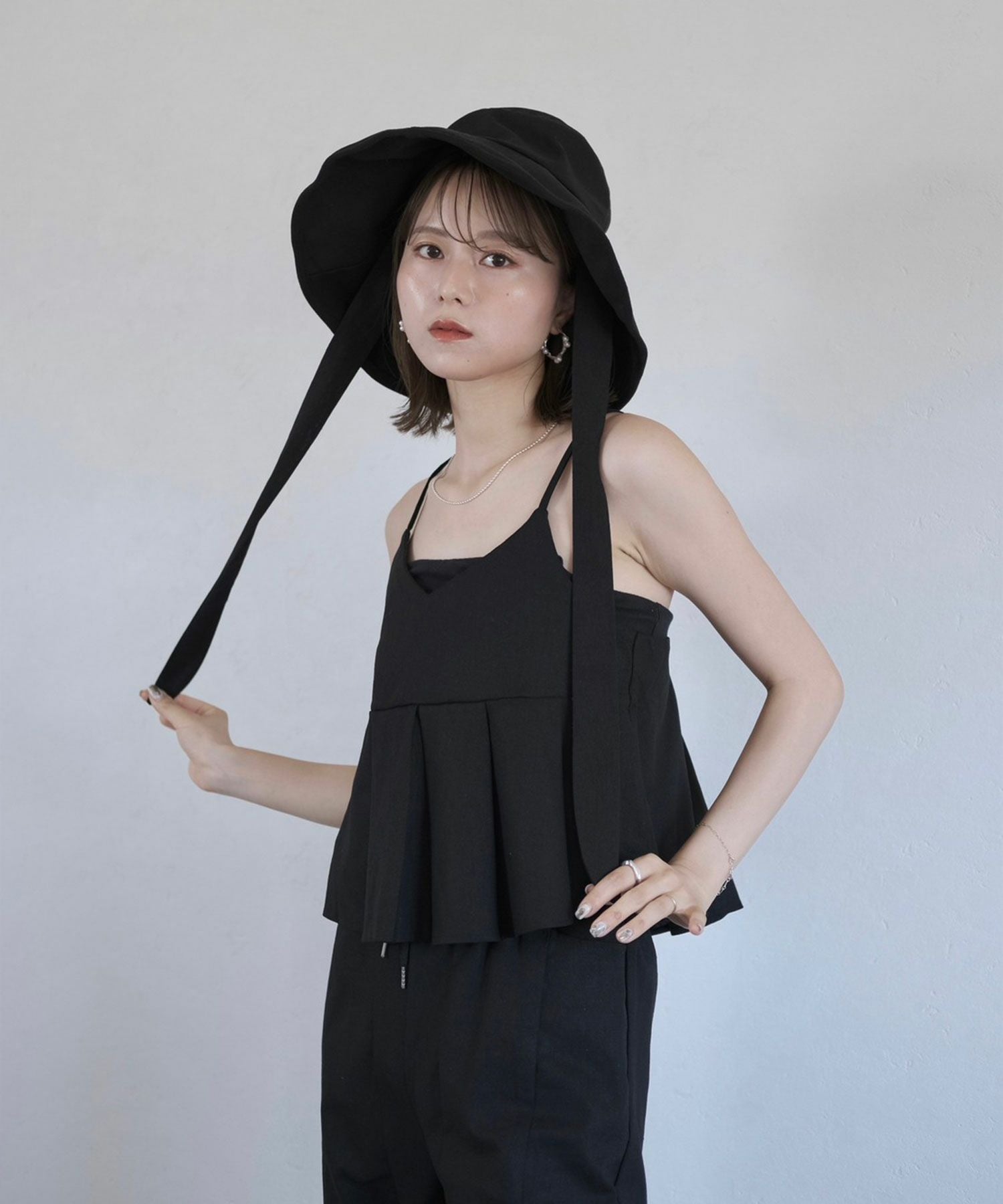 ribbon bucket hat | Reurie'（レウリィ）