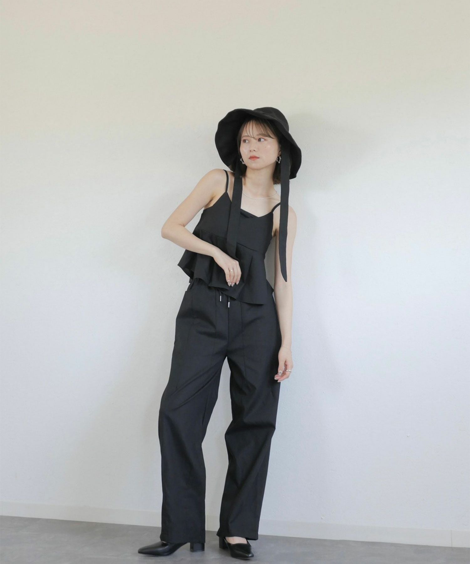 ribbon bucket hat | Reurie'(レウリィ) ribbon bucket hat | Reurie'(レウリィ)