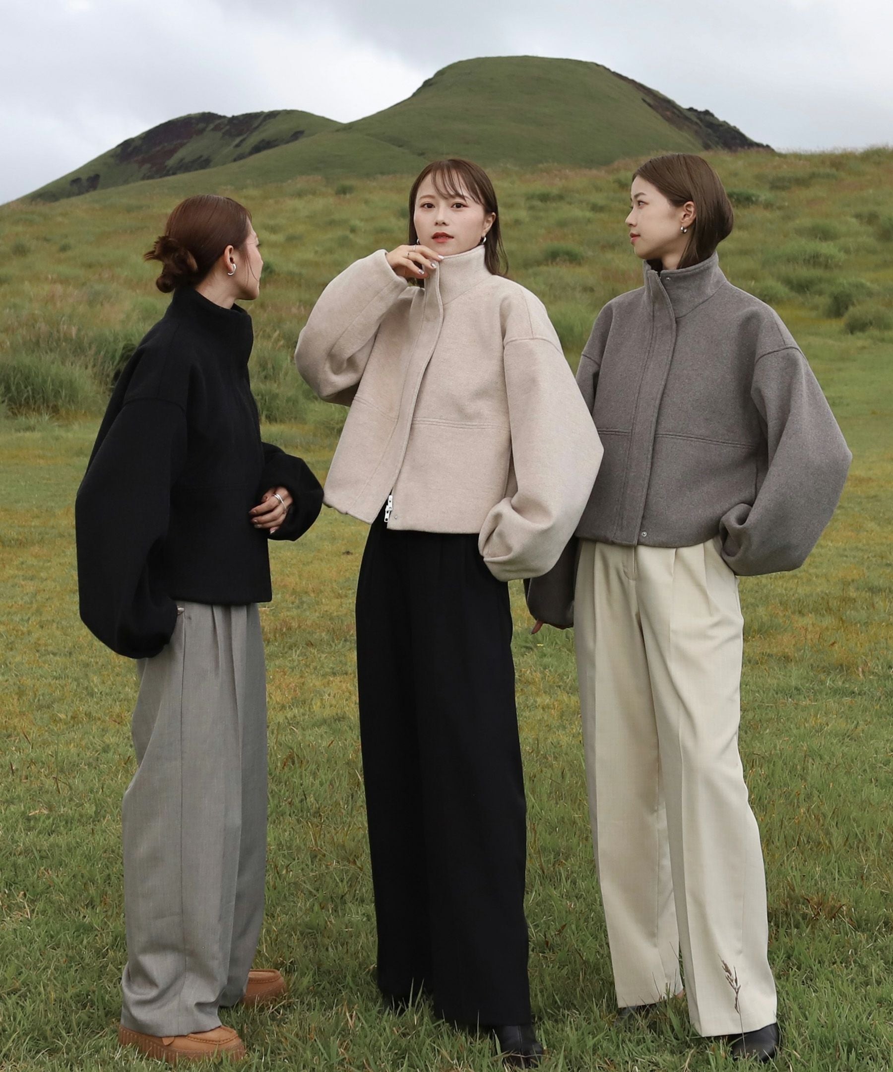original wzip short wool coat | Reurie'（レウリィ）