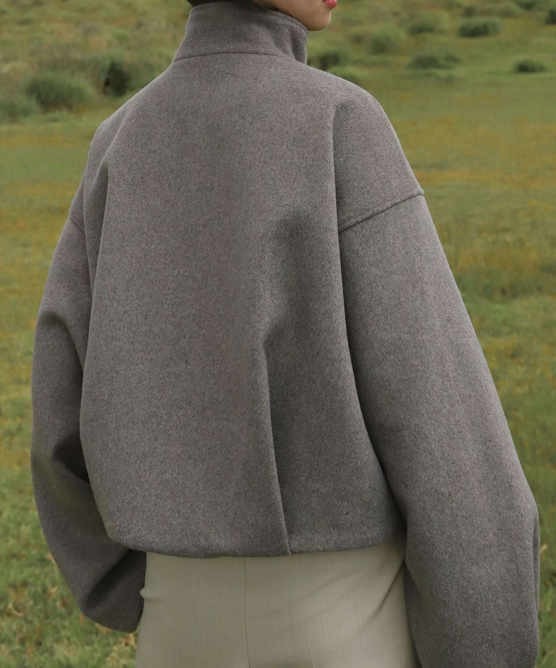 original wzip short wool coat | Reurie'（レウリィ）