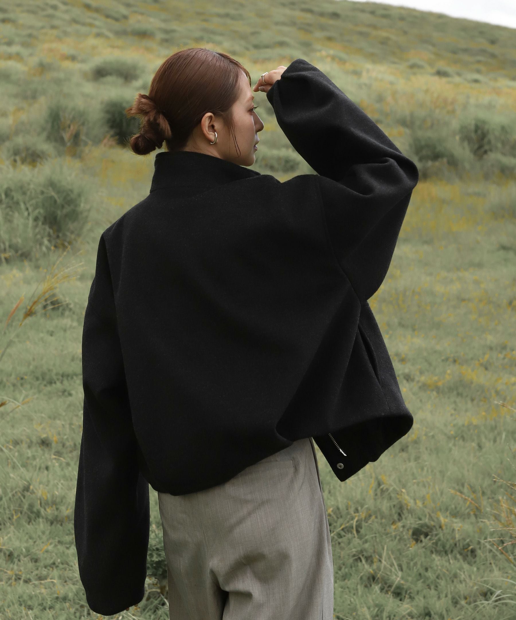 Reurie'(レウリィ) ダブルジップショートウールコート original wzip short wool coat | Reurie'（レウリィ）