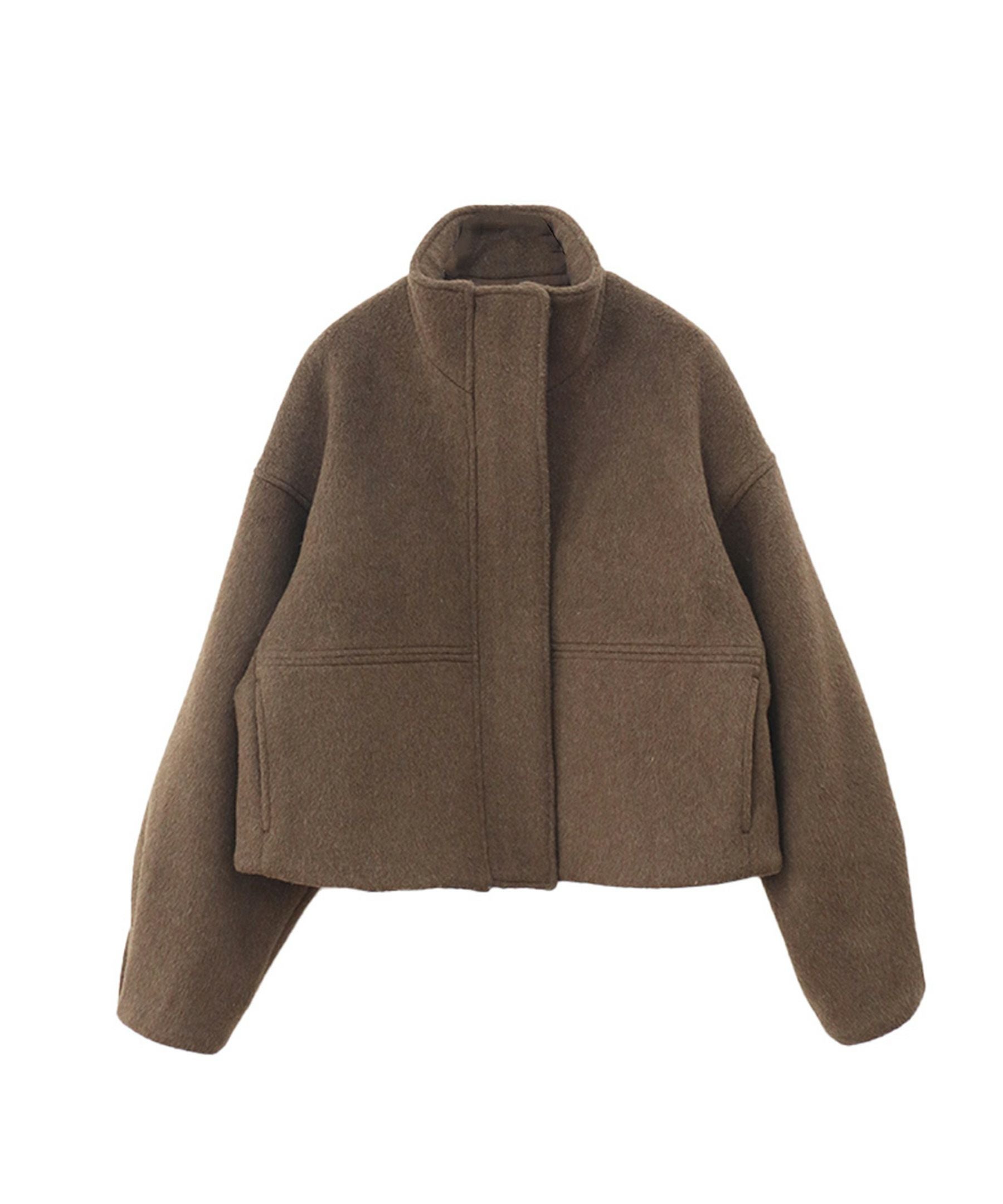 original wzip short wool coat | Reurie'（レウリィ）