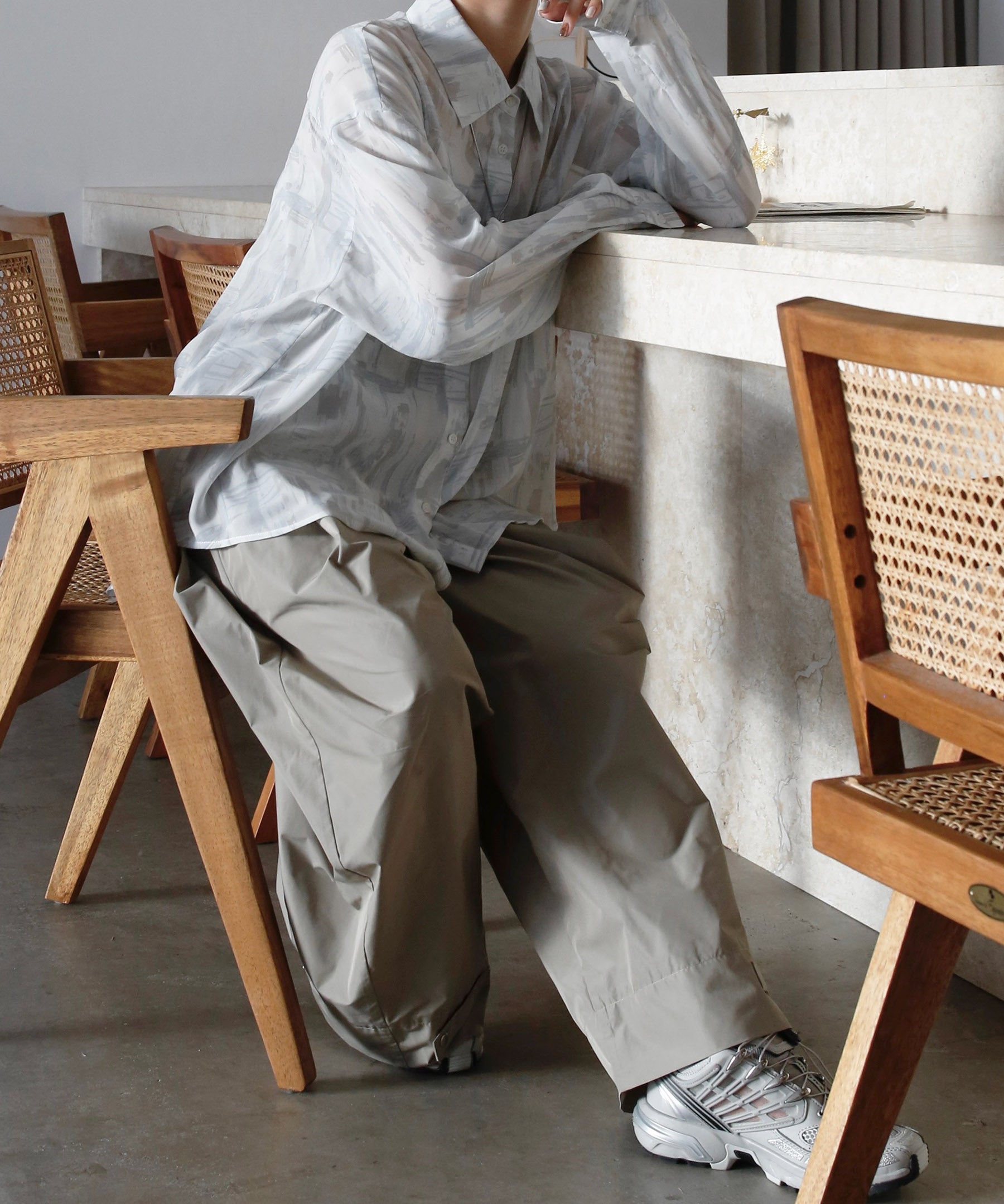 パンツ rei original parachute wide pants | Reurie'（レウリィ）