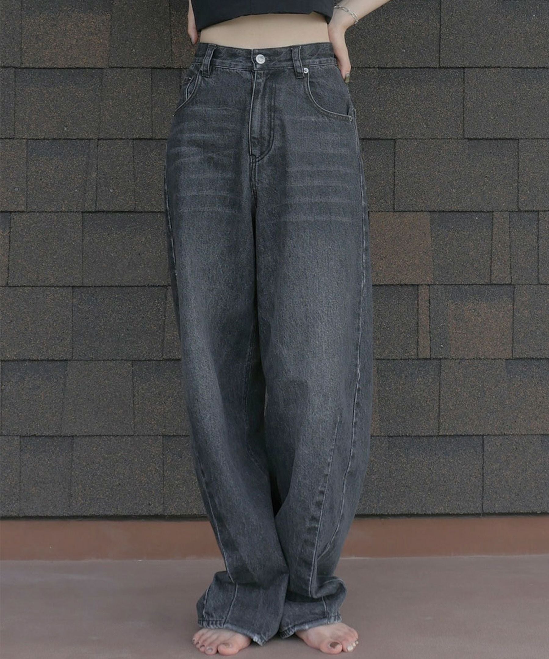 original high rise curve denim | Reurie'（レウリィ）
