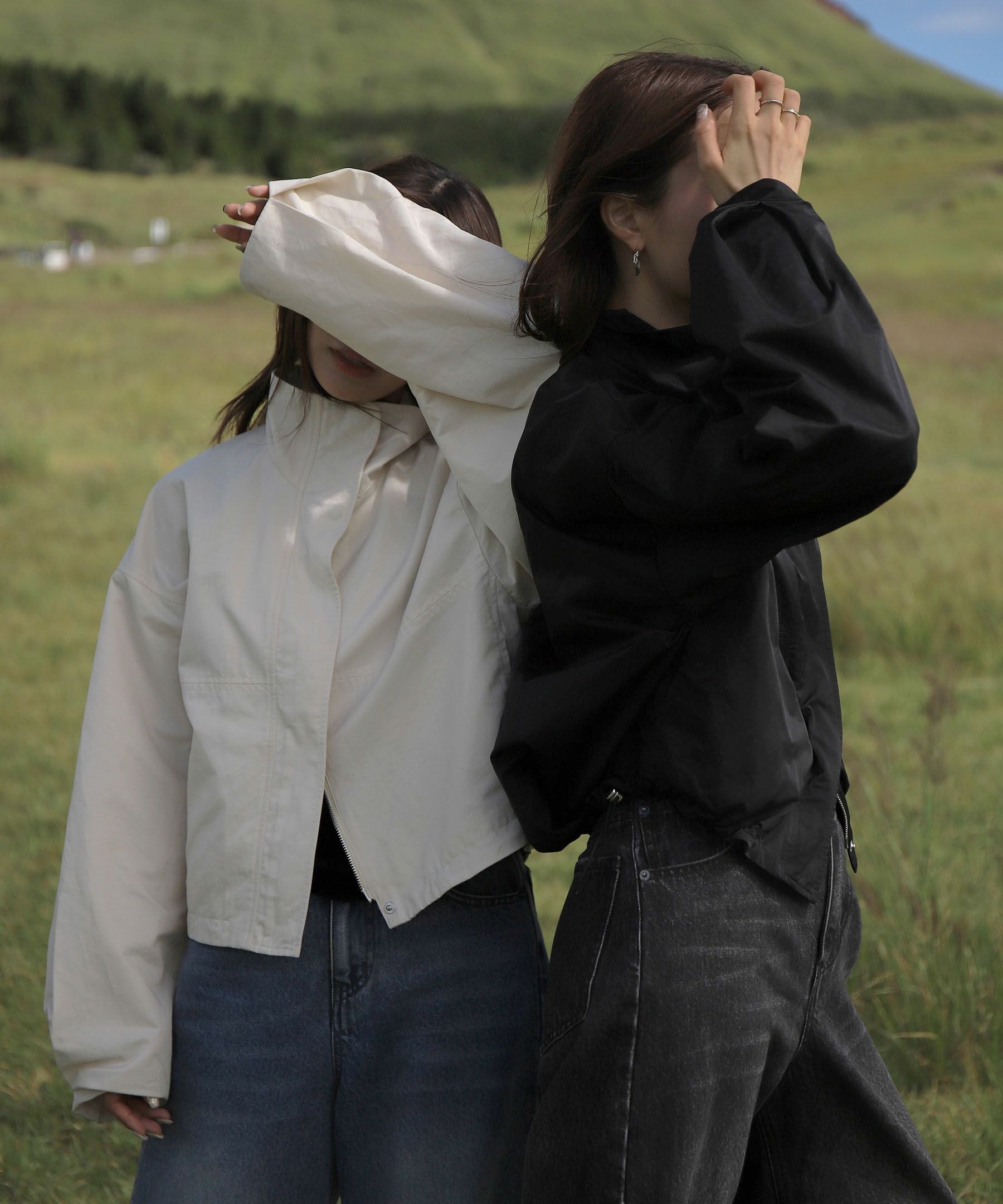 Reurie'(レウリィ) Wジップショートブルゾン original wzip short blouson | Reurie'（レウリィ）