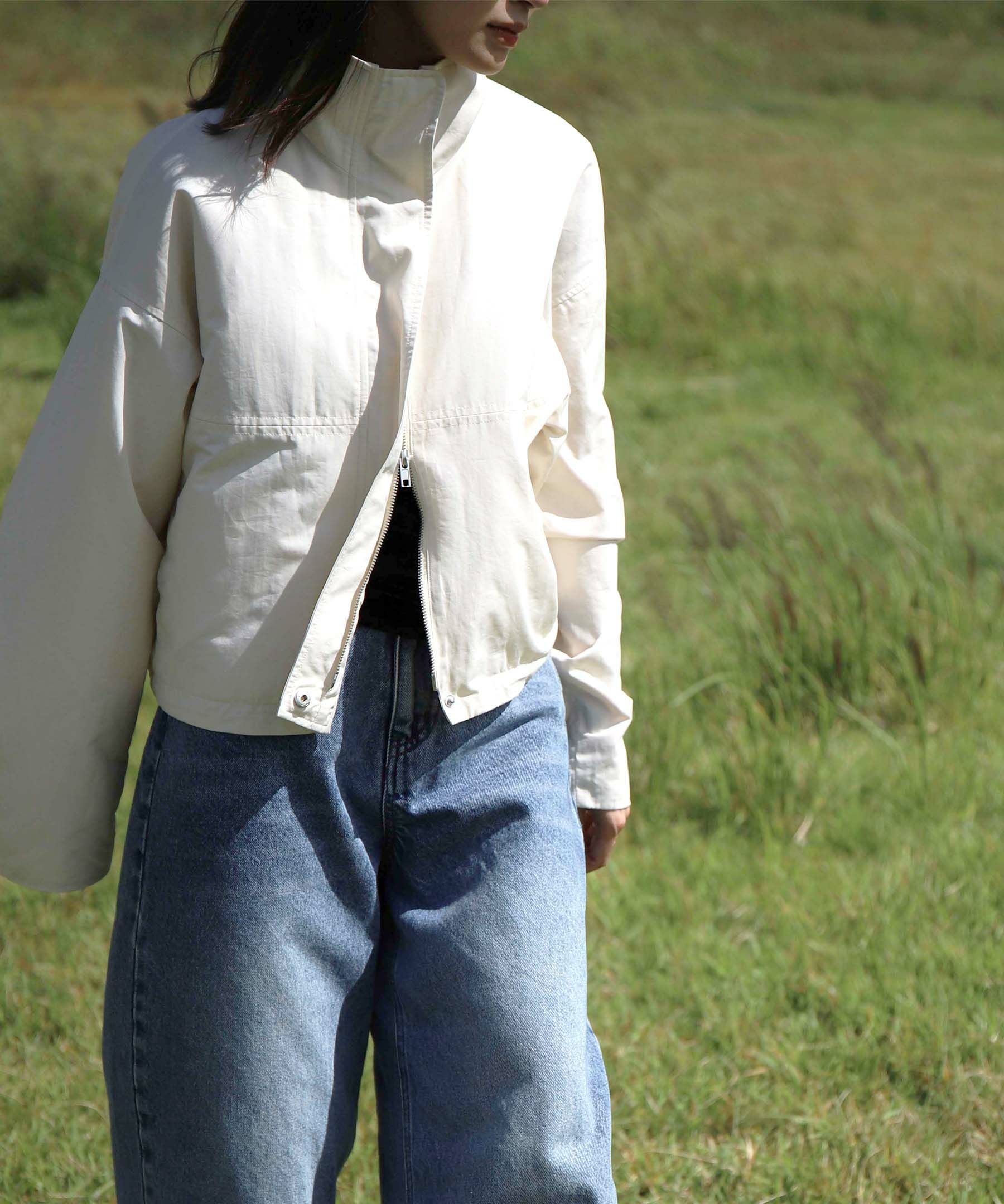 original wzip short blouson | Reurie'（レウリィ）