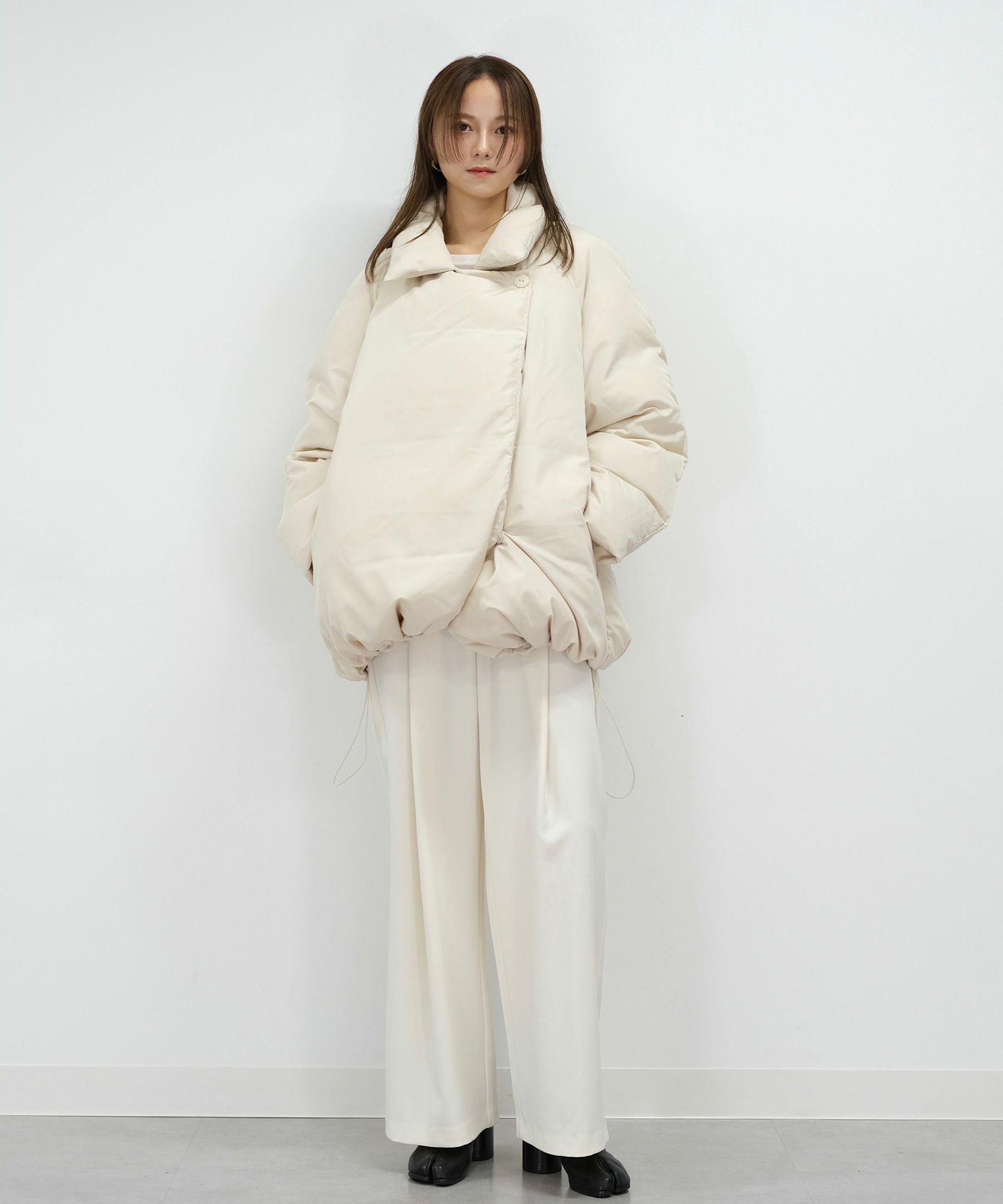 original cocoon middle down coat | Reurie'（レウリィ）