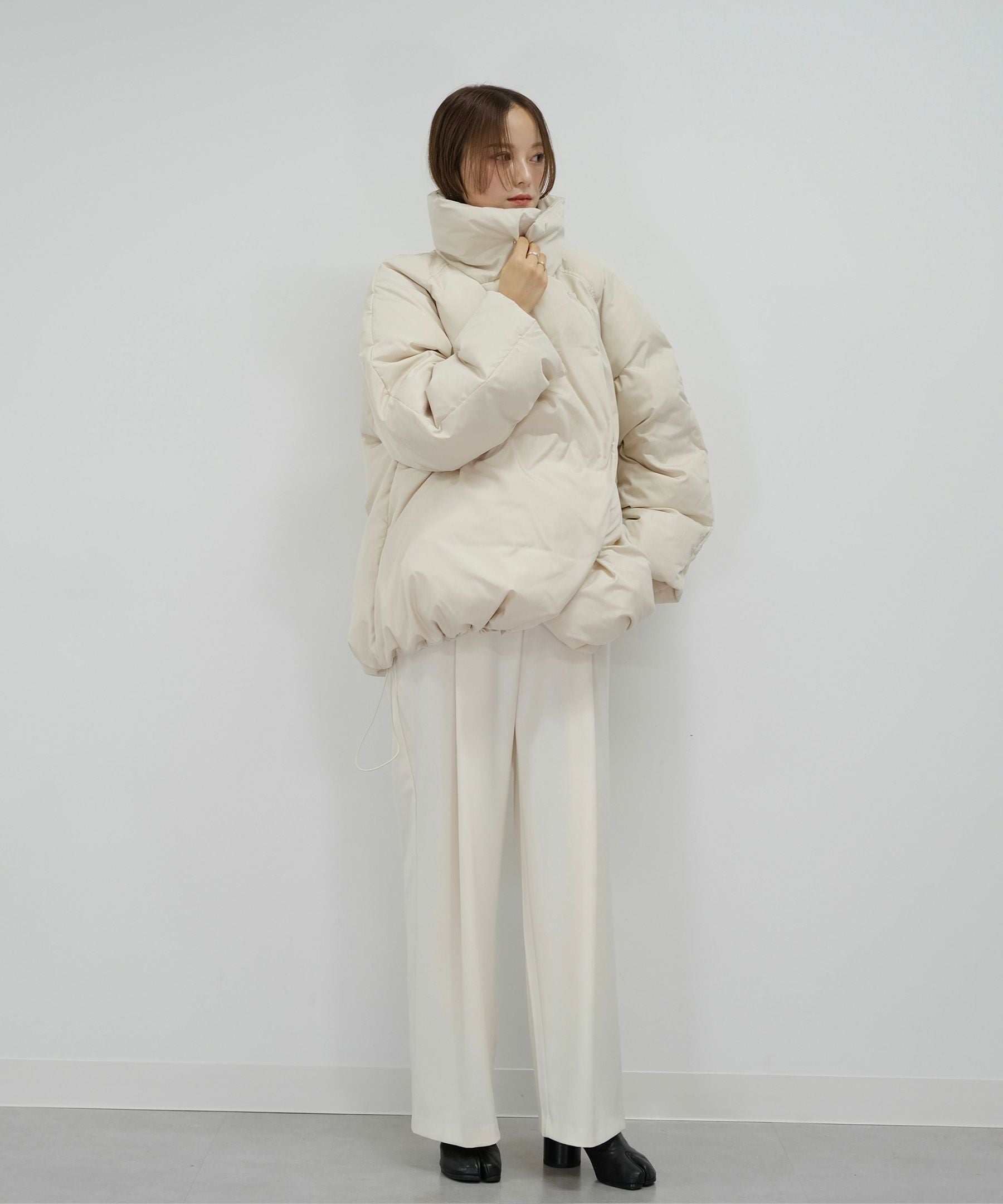 original cocoon middle down coat | Reurie'（レウリィ）