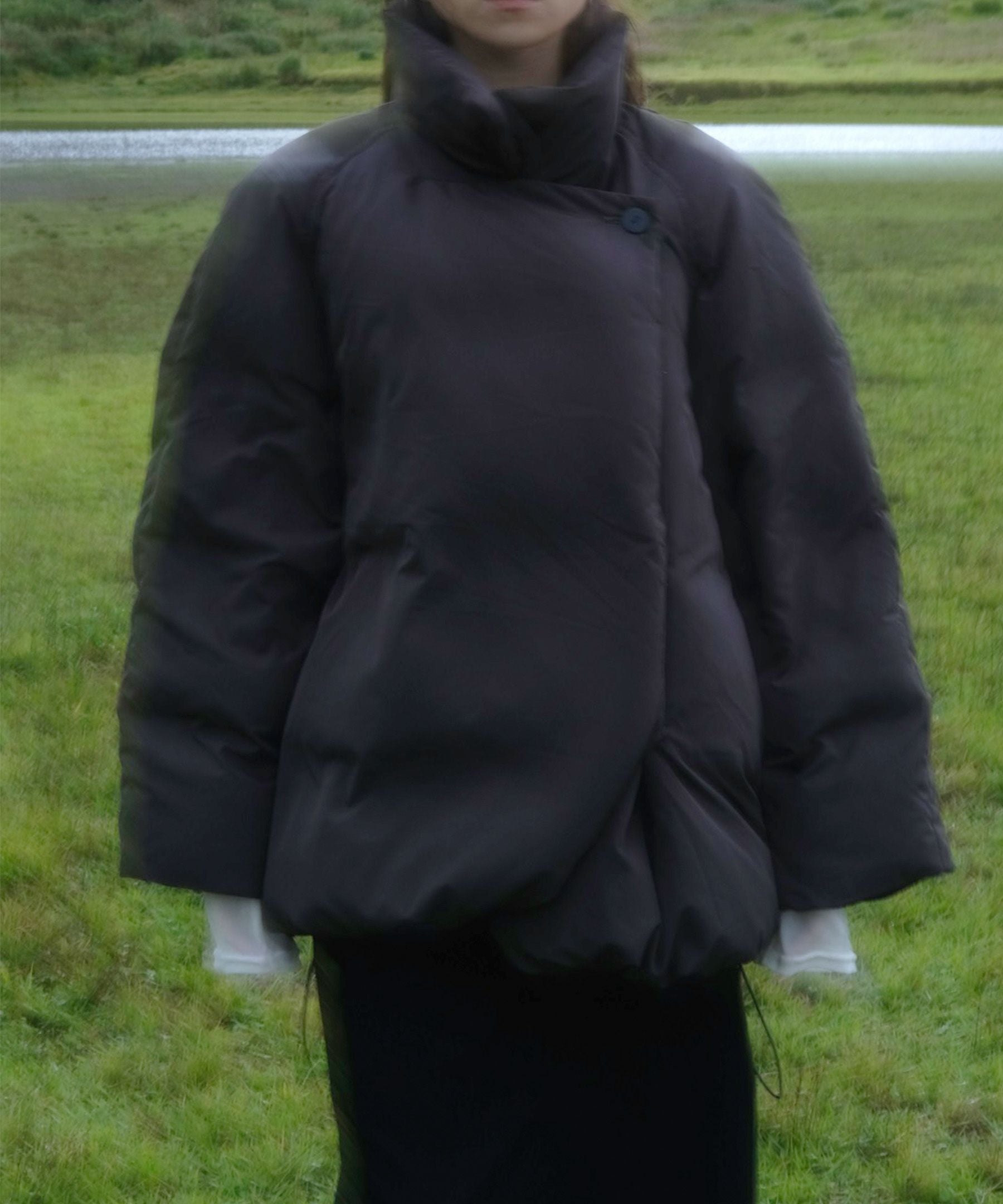 original cocoon middle down coat | Reurie'（レウリィ）