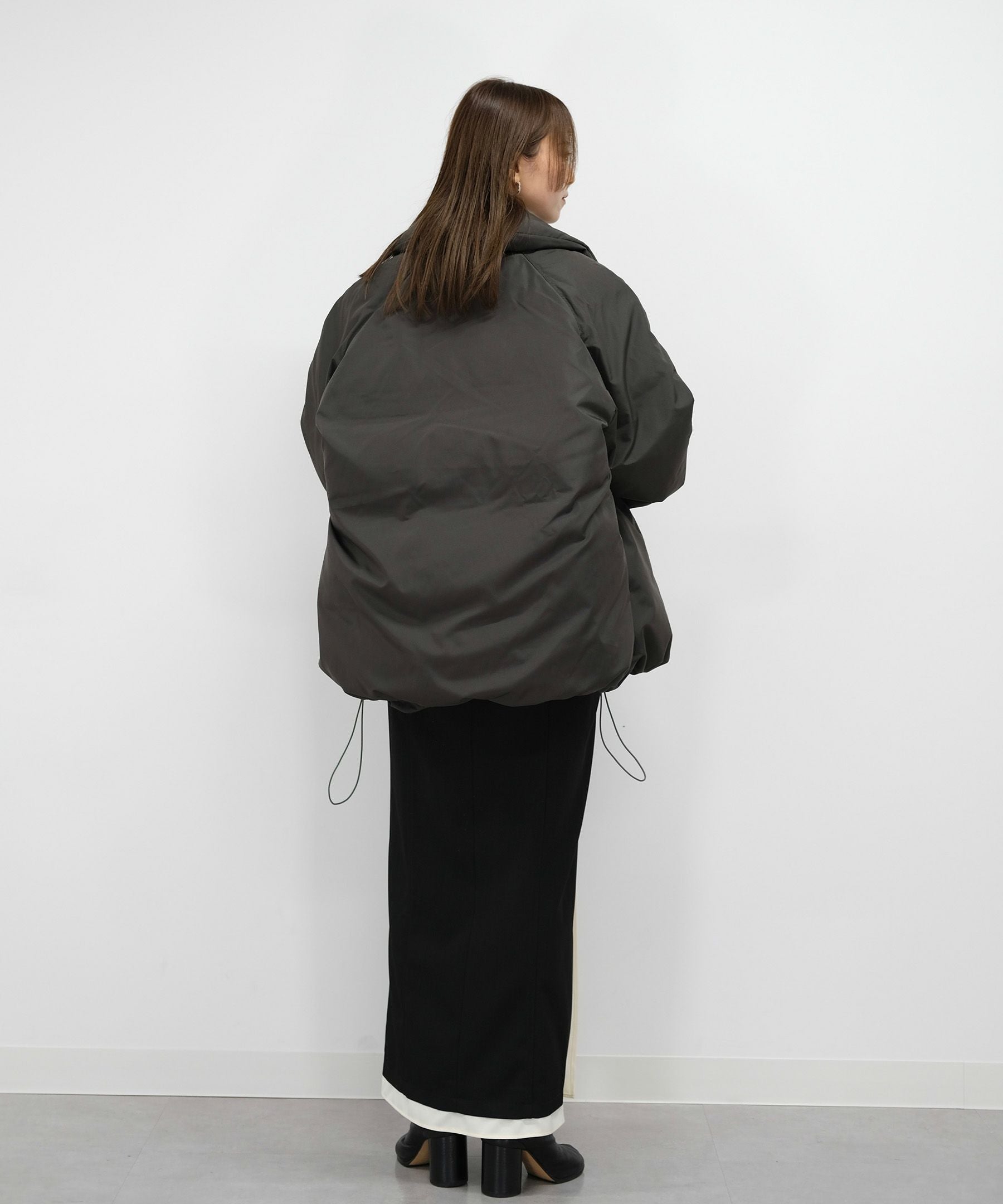 original cocoon middle down coat | Reurie'（レウリィ）