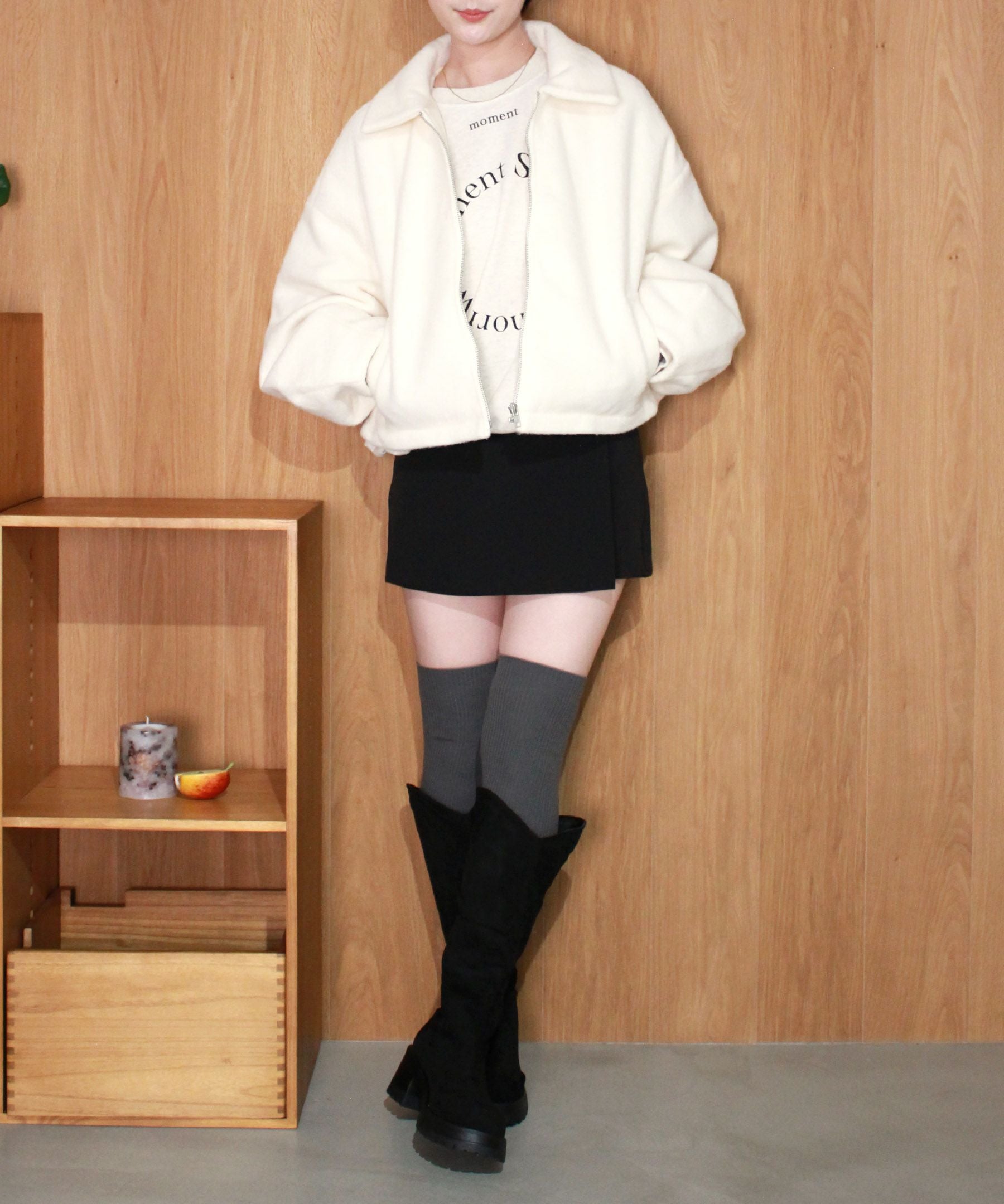 volume sleeve short blouson | Reurie'（レウリィ）