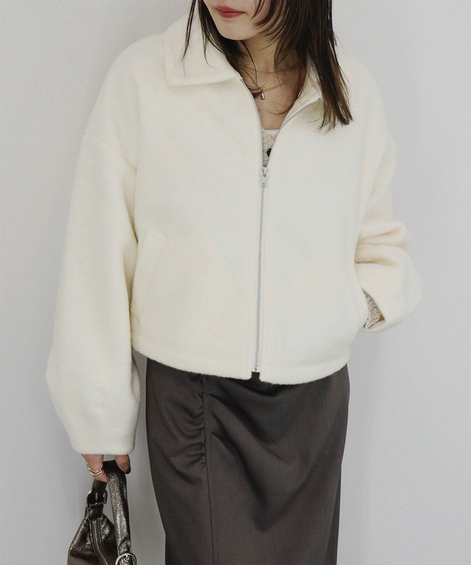 volume sleeve short blouson | Reurie'（レウリィ）