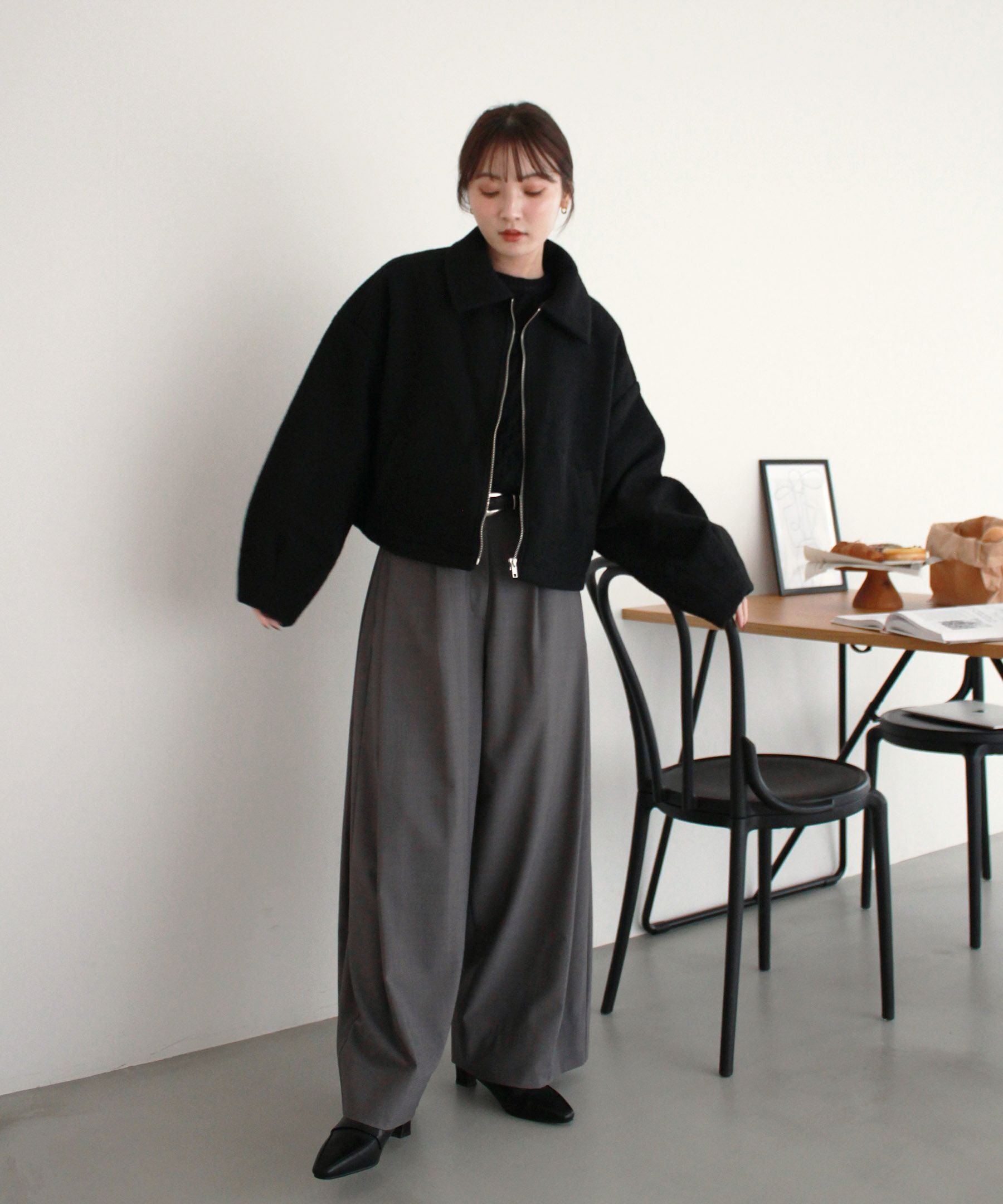 volume sleeve short blouson | Reurie'（レウリィ）