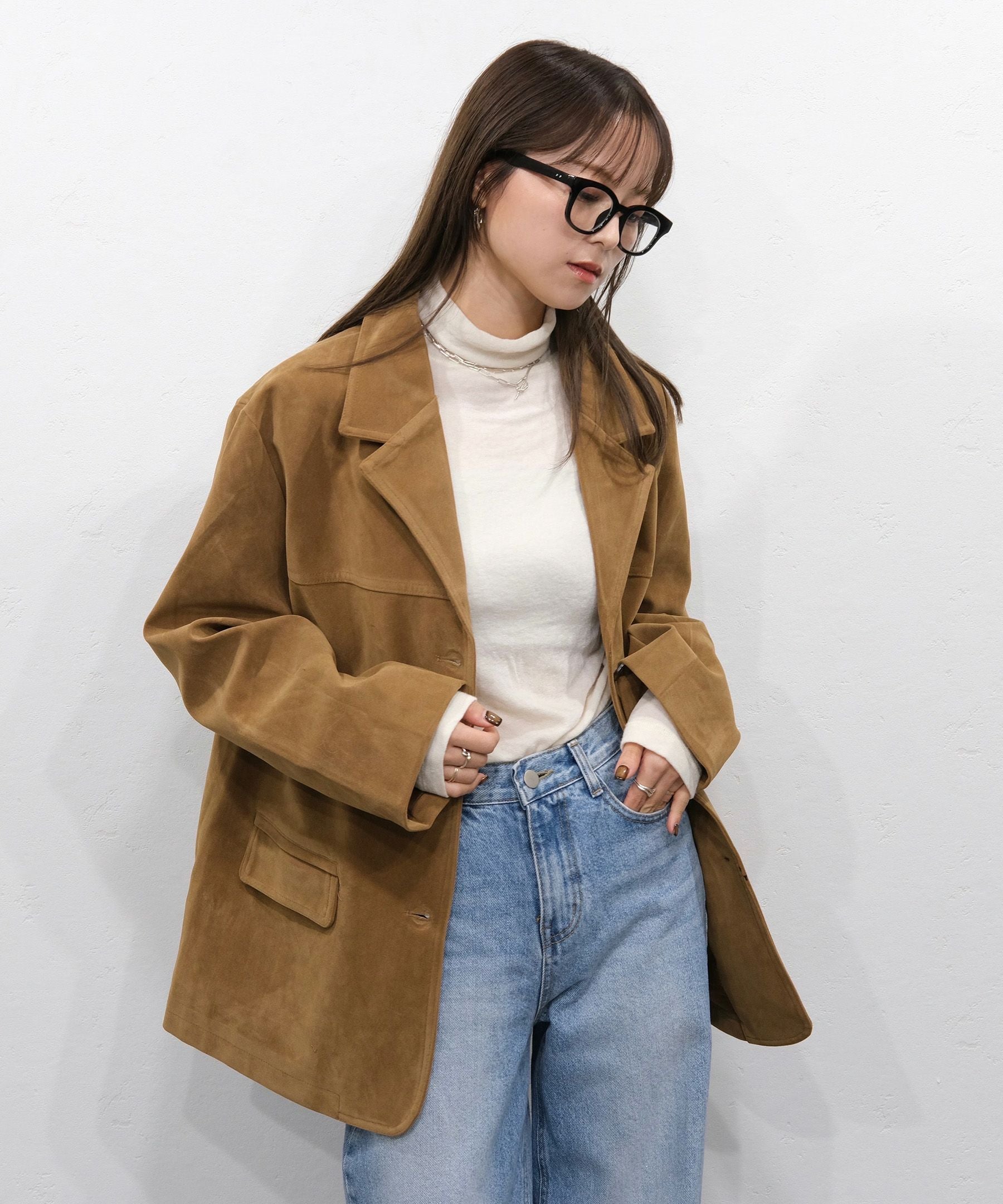 suede tailored jacket | Reurie'（レウリィ）