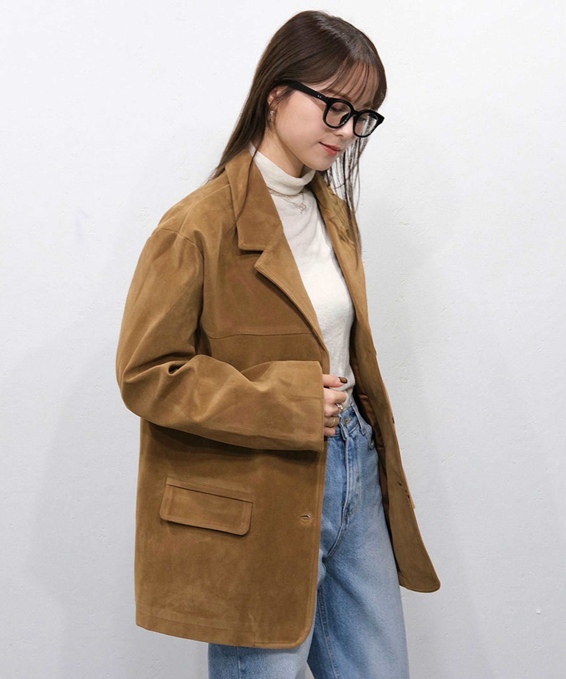 suede tailored jacket | Reurie'（レウリィ）