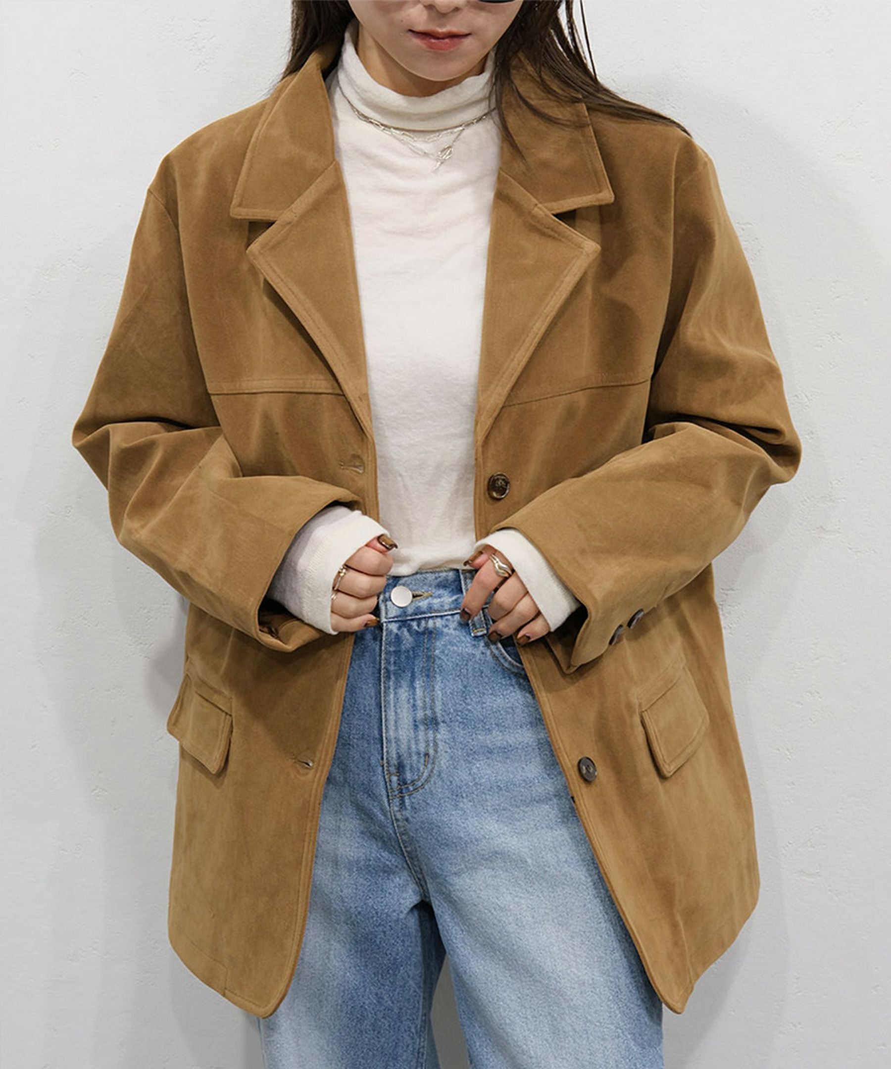 suede tailored jacket | Reurie'（レウリィ）
