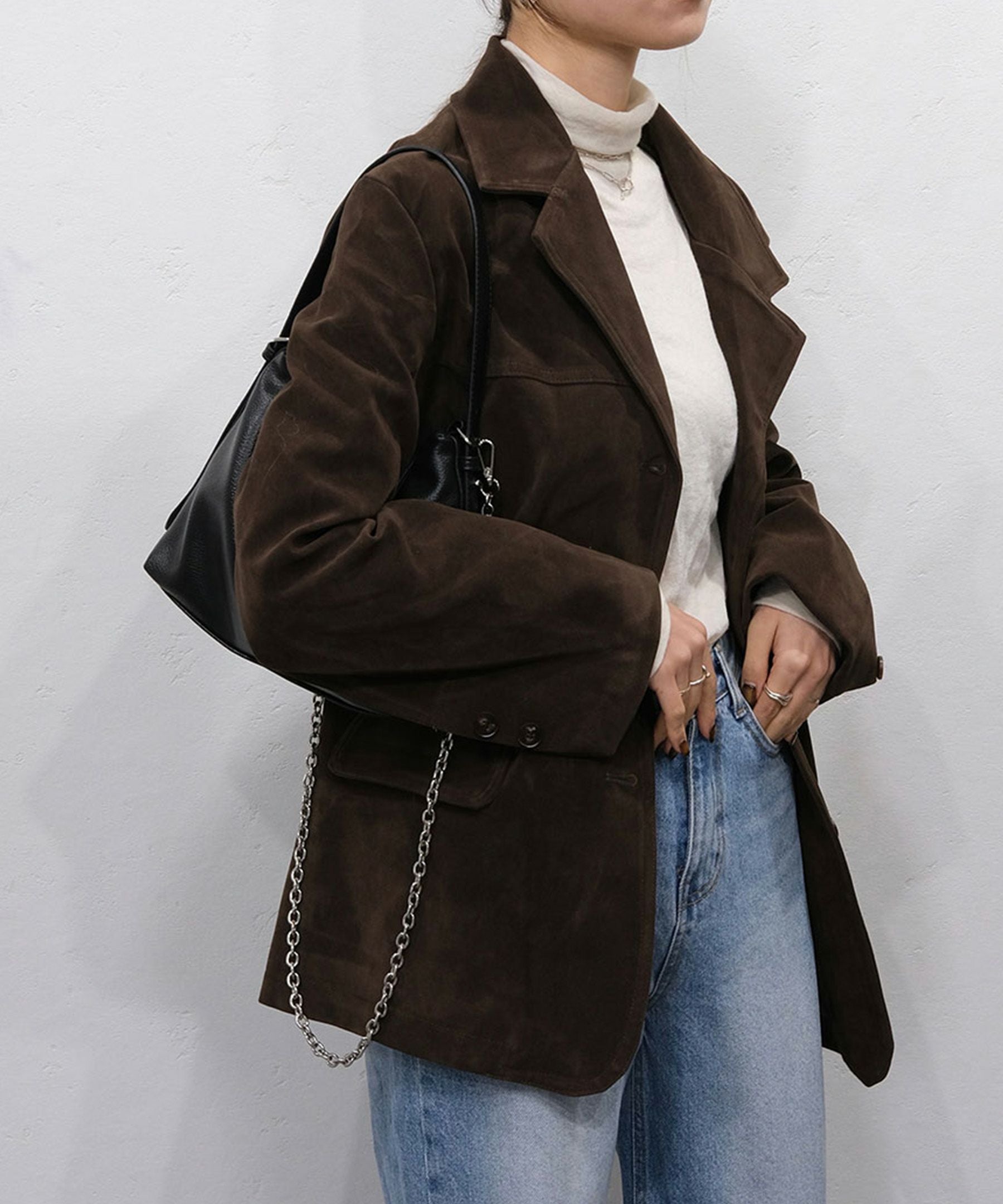 suede tailored jacket | Reurie'（レウリィ）
