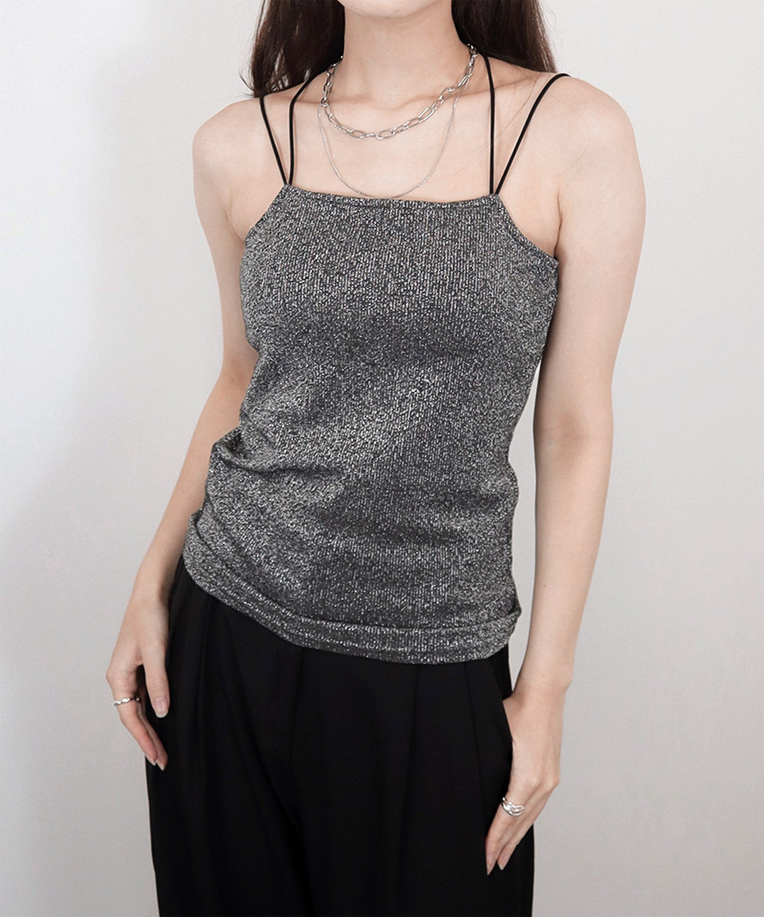 back cross camisole（カップ付） | Reurie'（レウリィ）