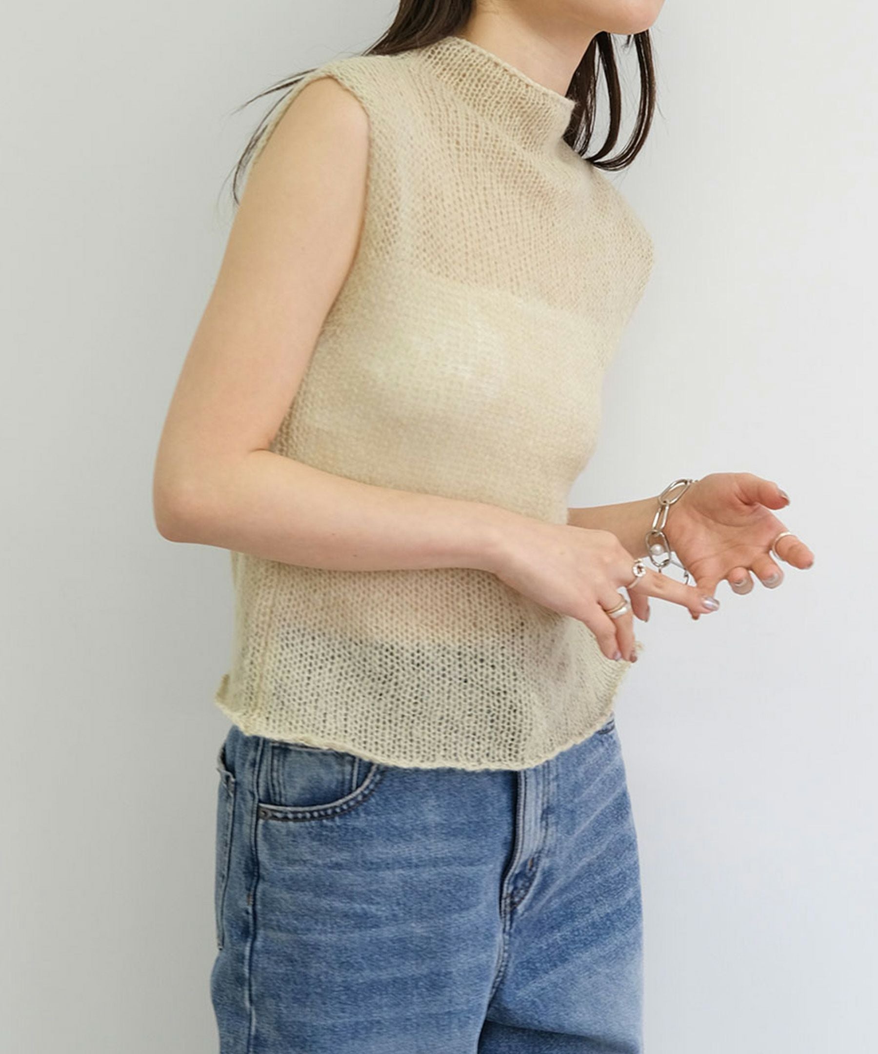 original airy sheer knit | Reurie'（レウリィ）