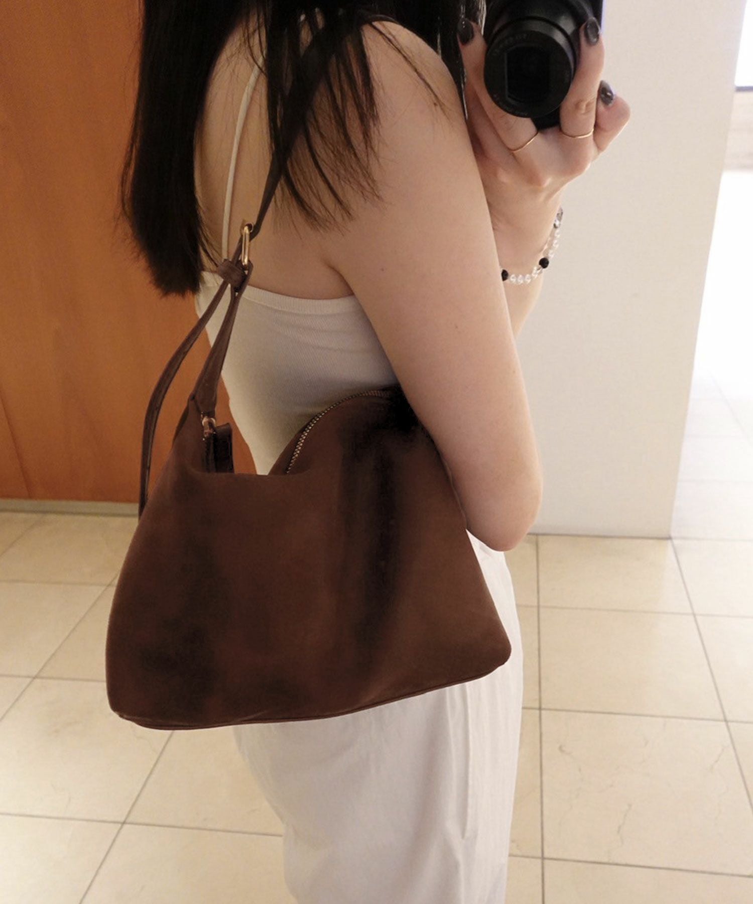 バック suede onehandle bag(ayaka select) | Reurie'（レウリィ）