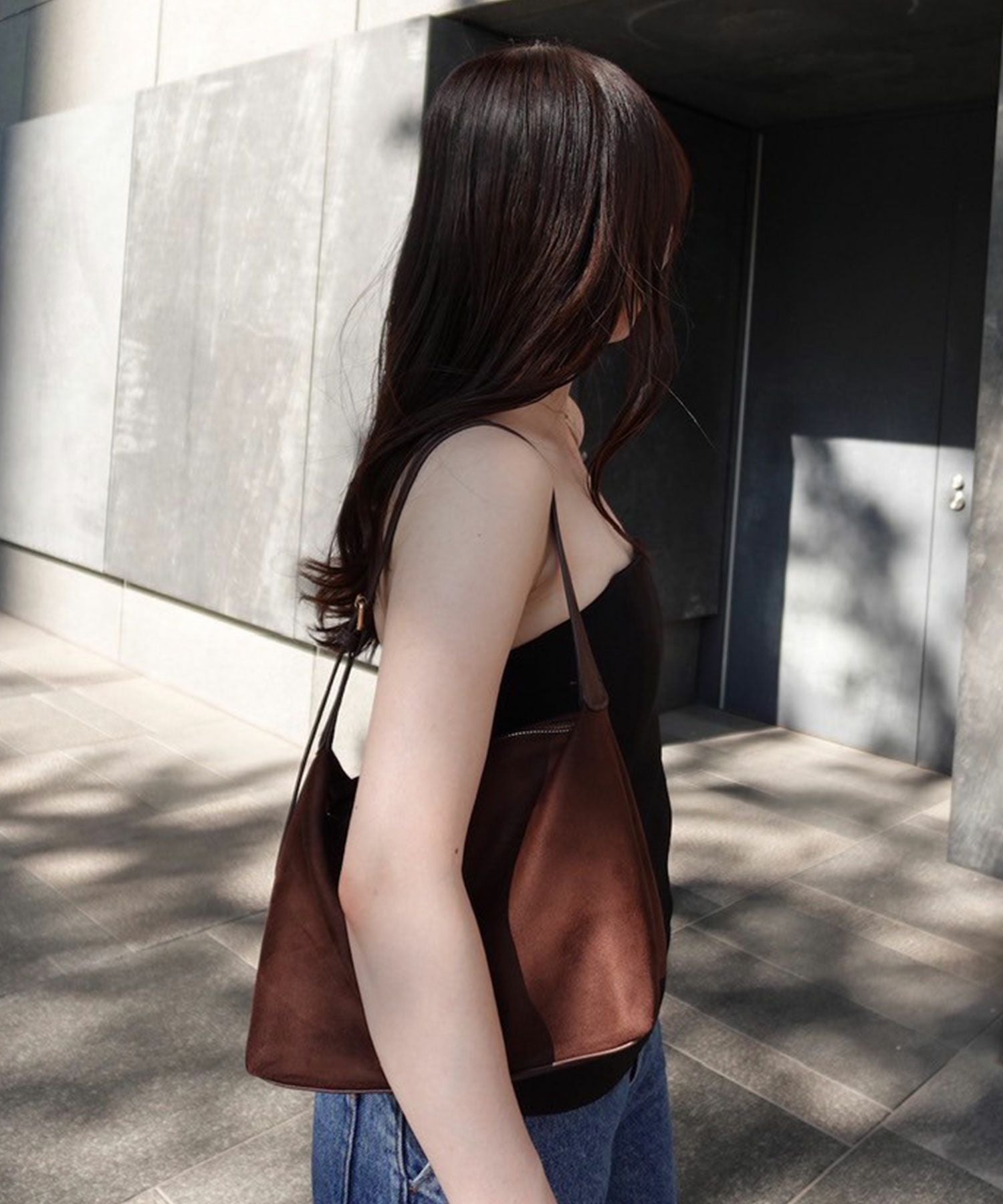 suede onehandle bag(ayaka select) | Reurie'（レウリィ）