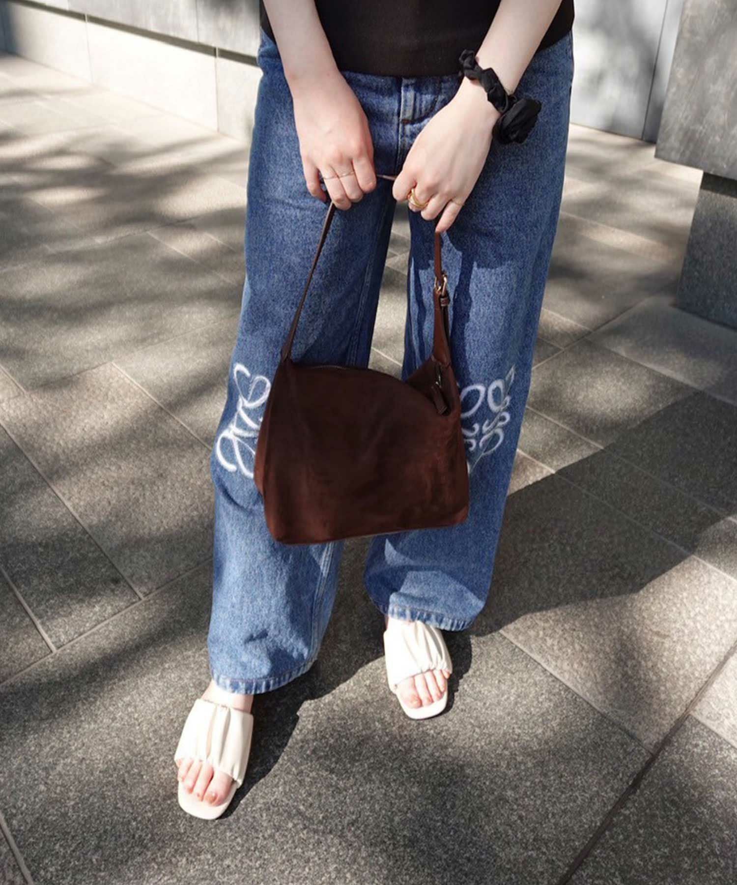 suede onehandle bag(ayaka select) | Reurie'（レウリィ）