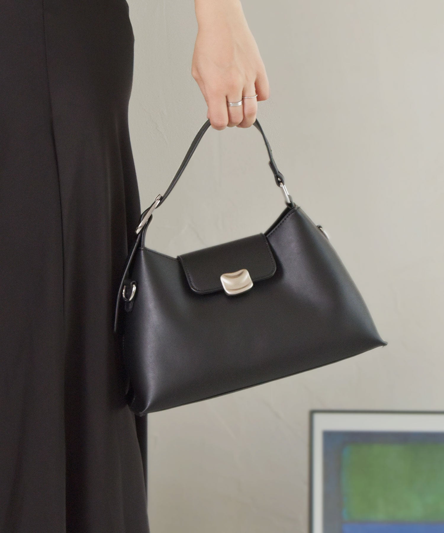 original nuance metal flap bag | Reurie'（レウリィ）