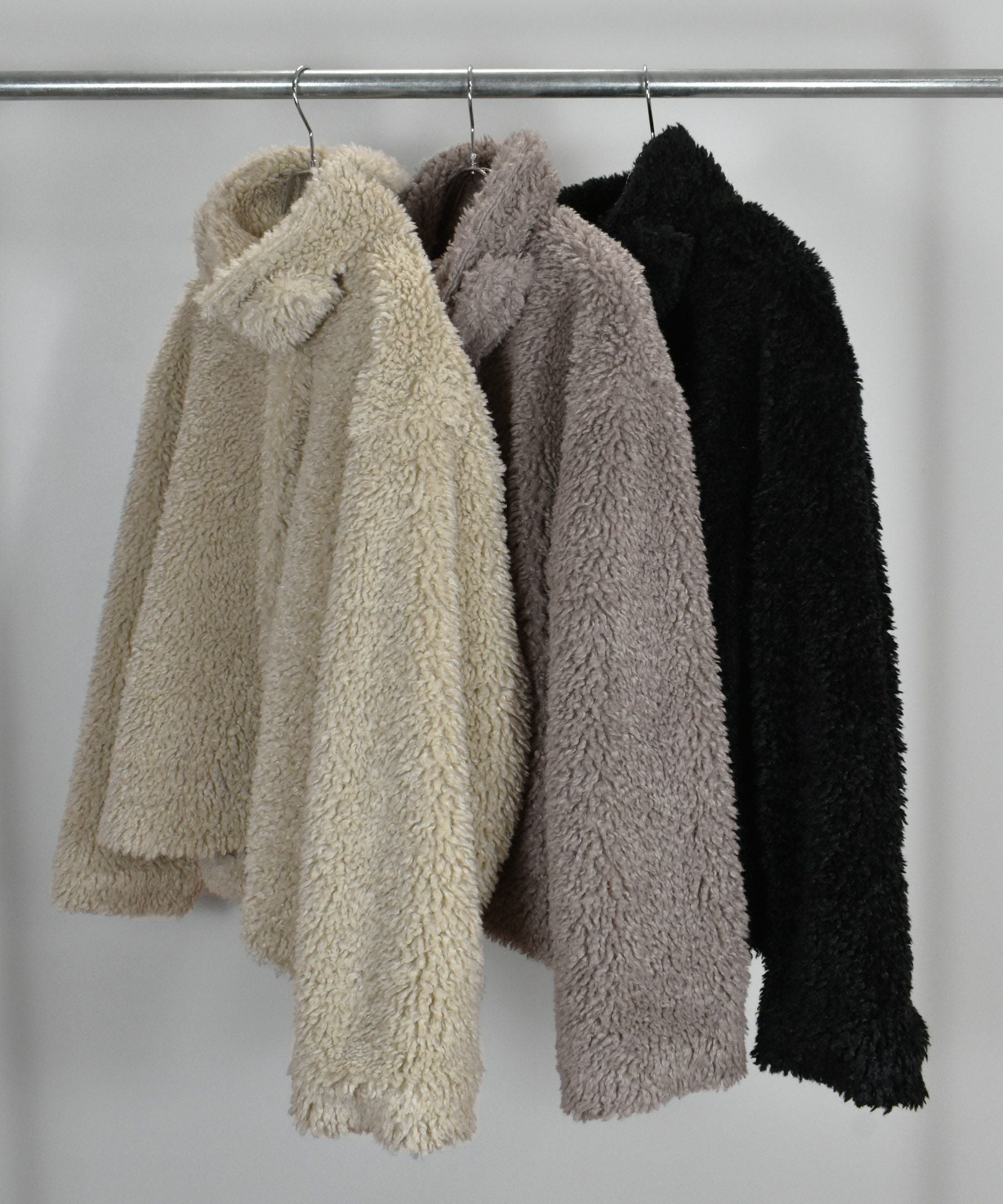 original double zip fur coat | Reurie'（レウリィ）
