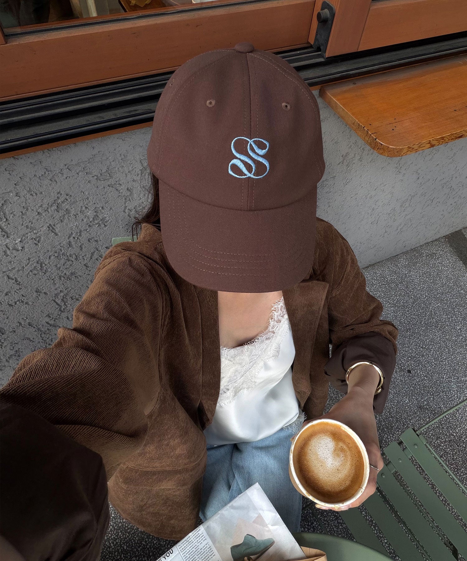 monogram logo cap | Reurie'（レウリィ）
