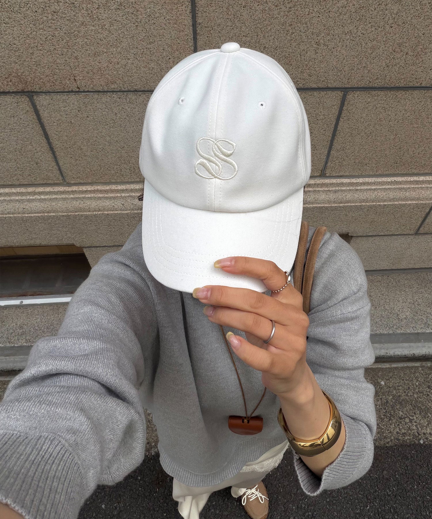 monogram logo cap【sayaka original】 | Reurie'（レウリィ）