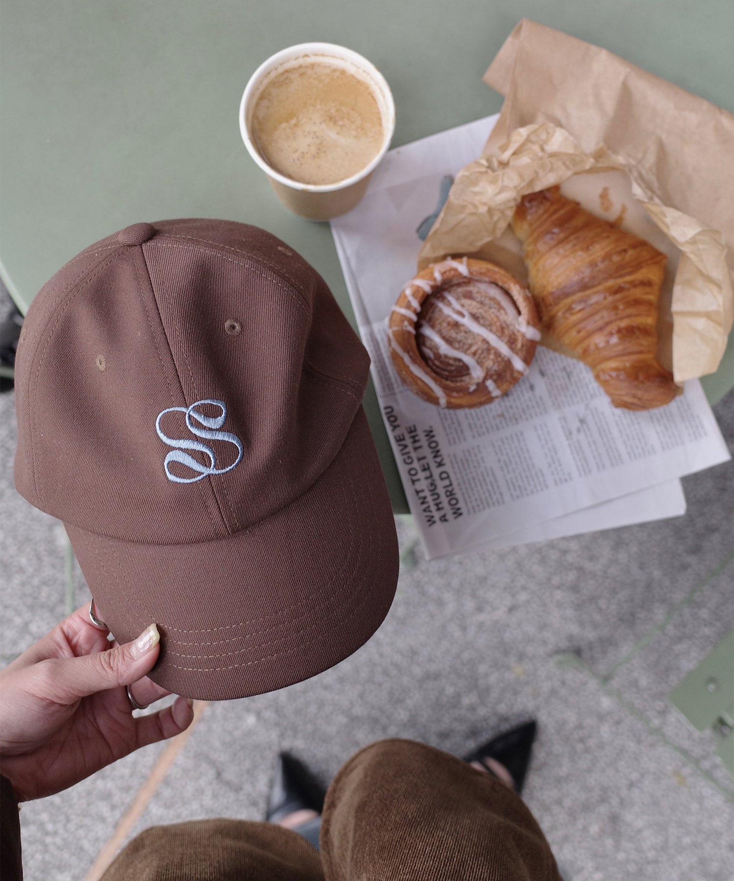 monogram logo cap【sayaka original】 | Reurie'（レウリィ）