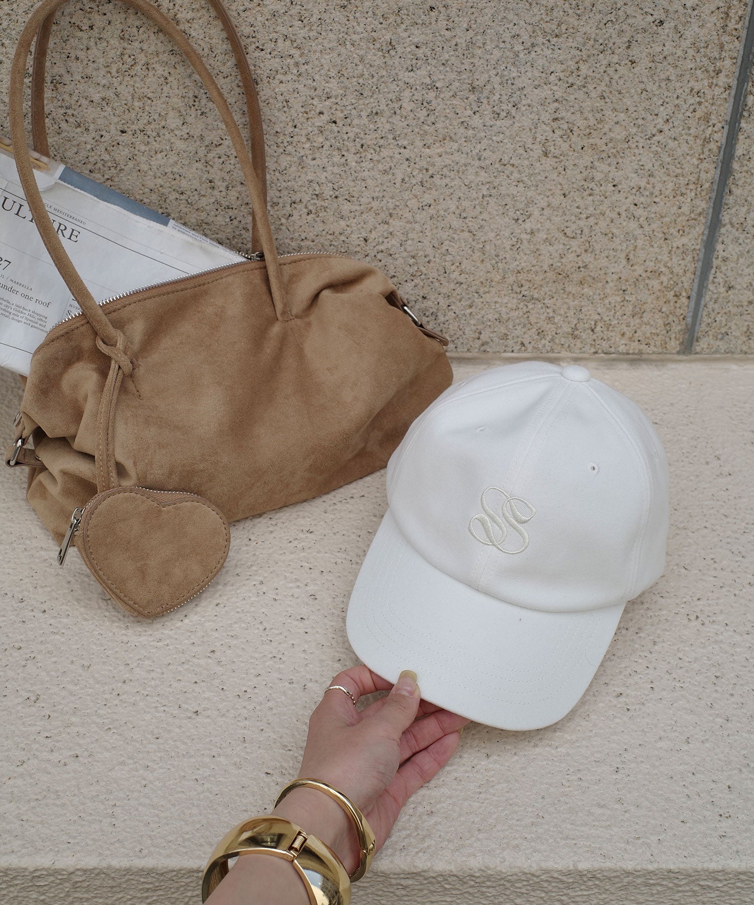 monogram logo cap【sayaka original】 | Reurie'（レウリィ）