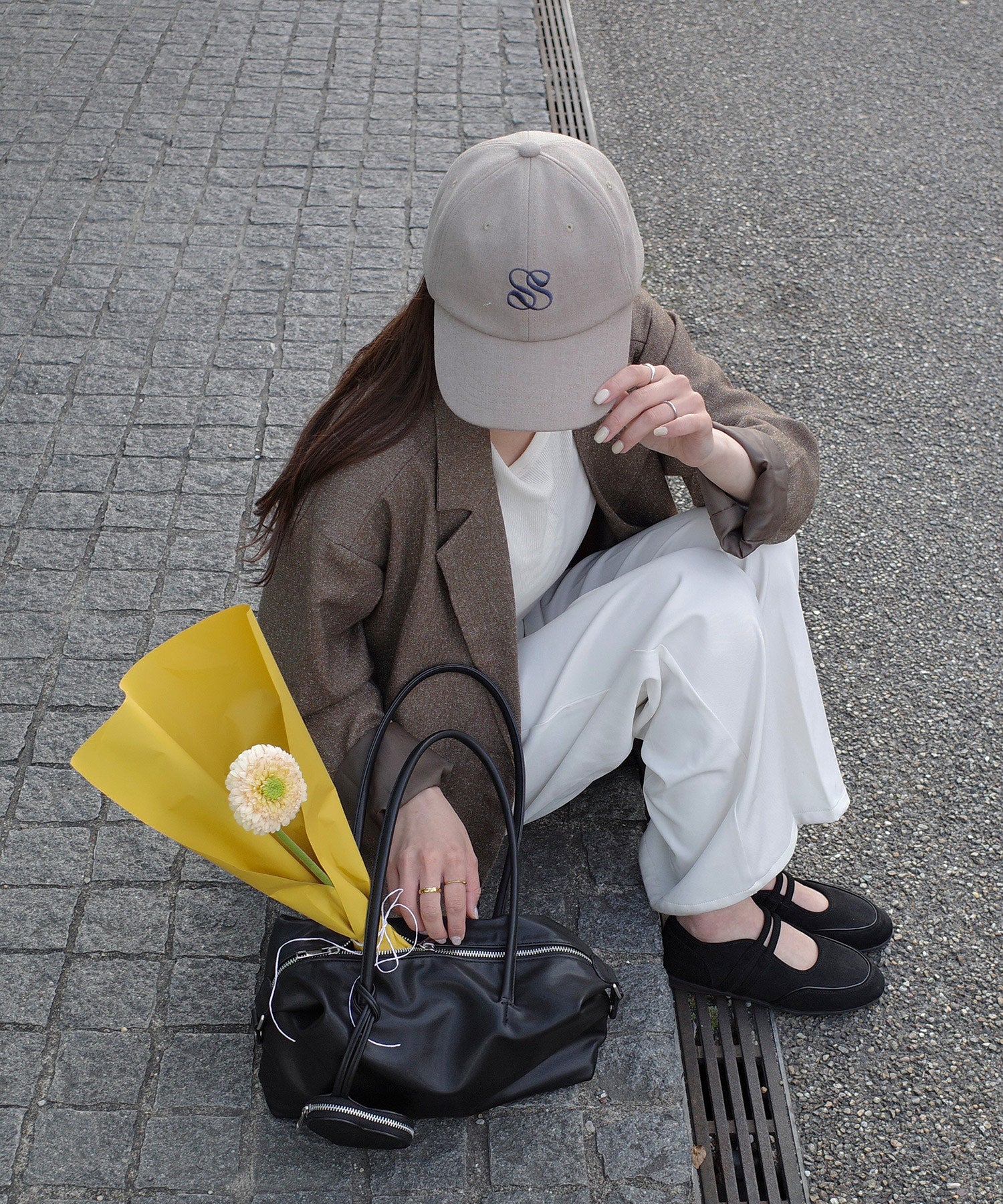 @のん.様 monogram logo cap【sayaka original】 | Reurie'（レウリィ）