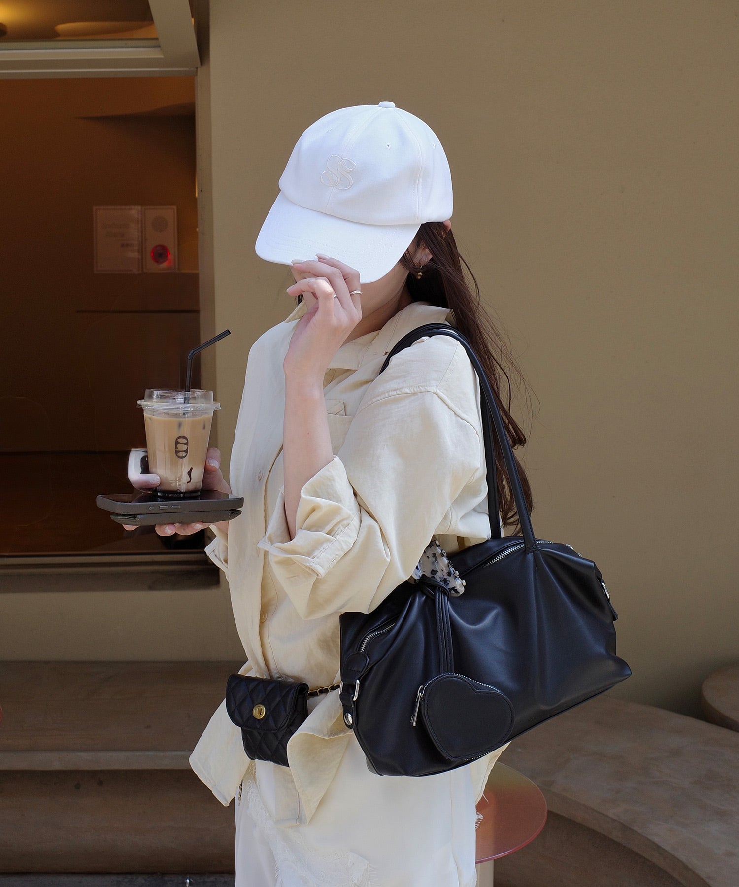 monogram logo cap【sayaka original】 | Reurie'（レウリィ）
