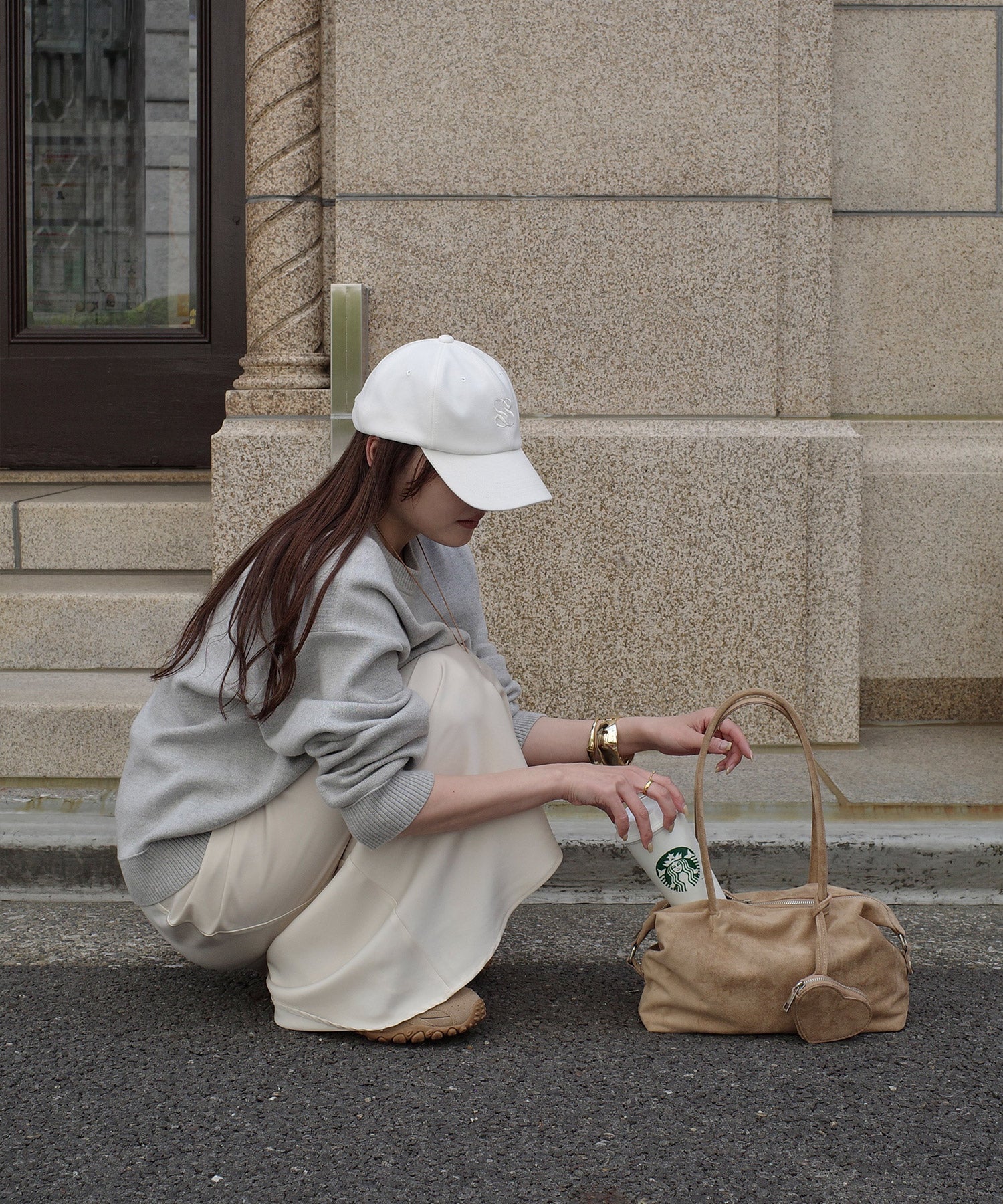 monogram logo cap【sayaka original】 | Reurie'（レウリィ）