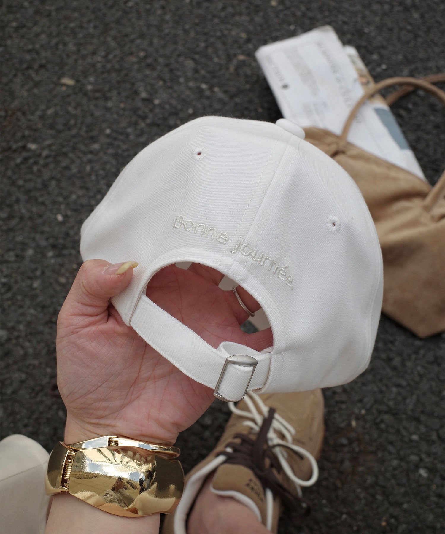 monogram logo cap【sayaka original】 | Reurie'（レウリィ）