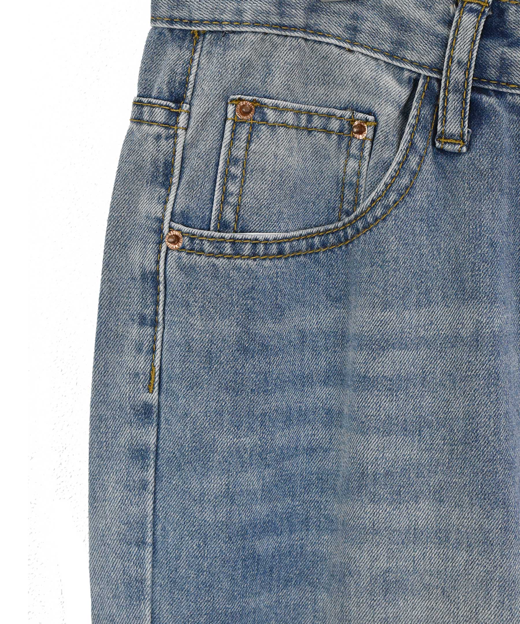 stretch damage flare denim | Reurie'（レウリィ）