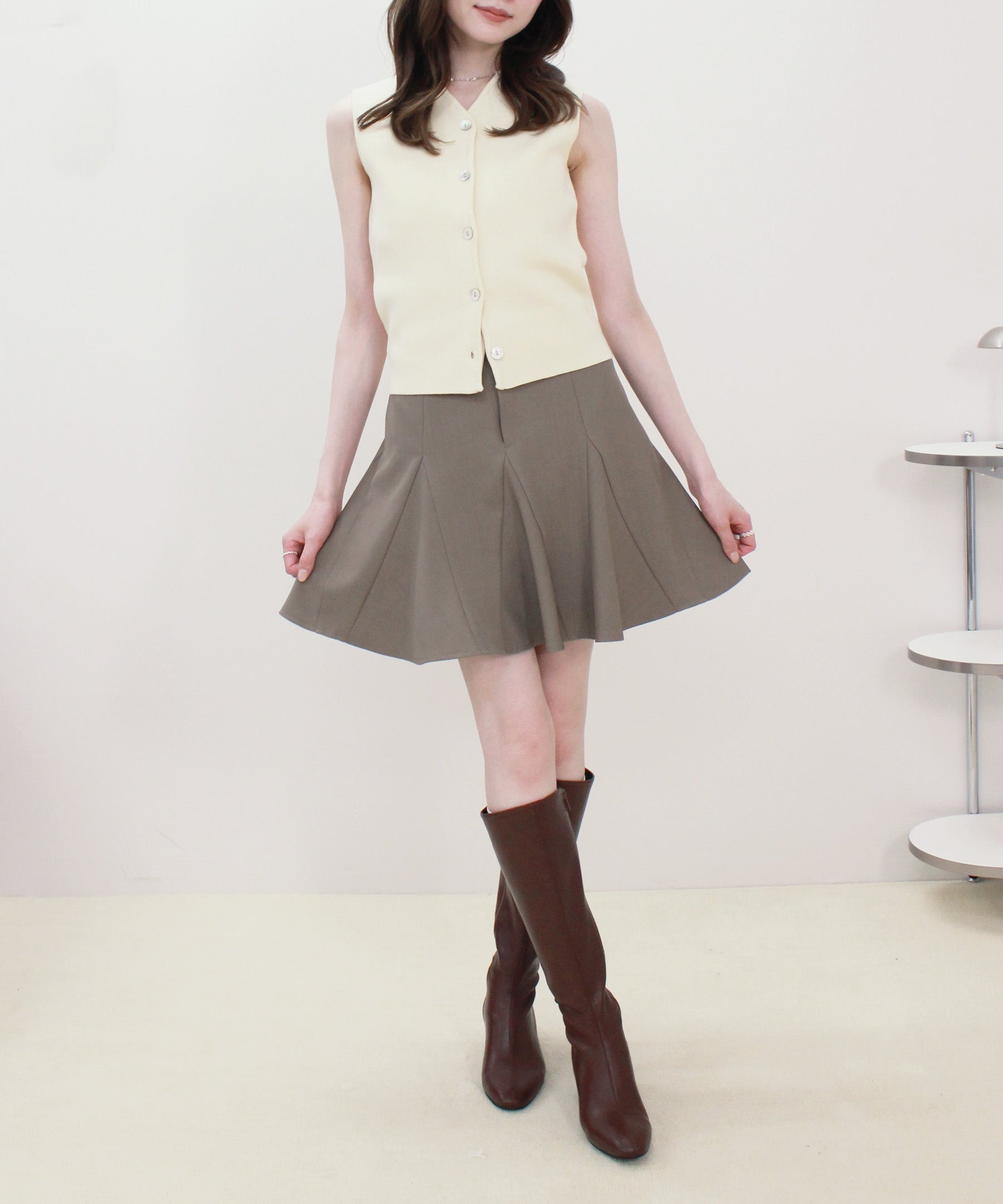 original 2way collar panel skirt | Reurie'（レウリィ）