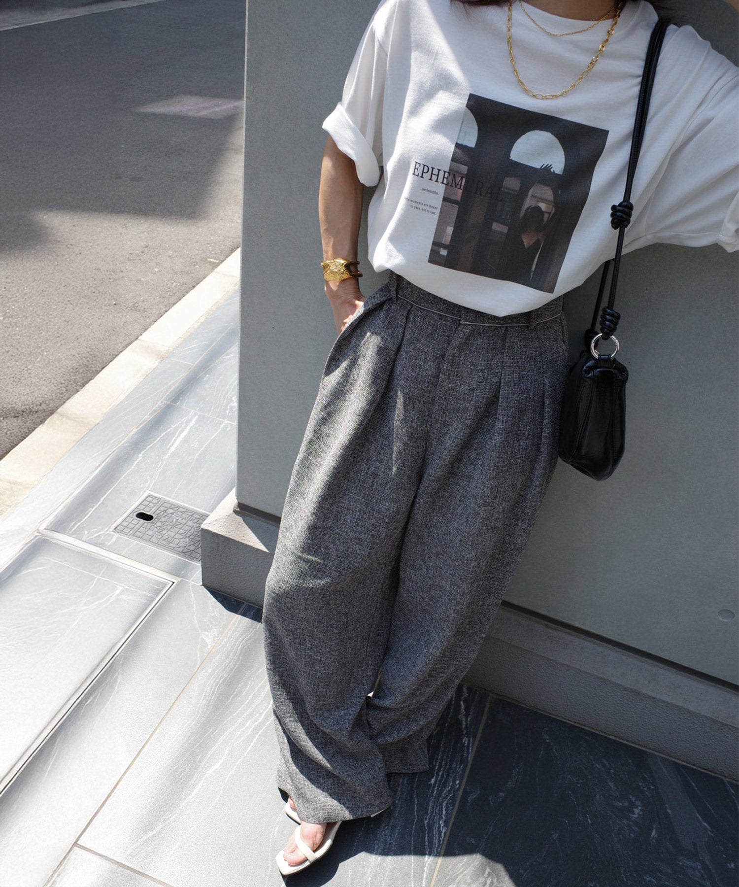 tweed slacks (chihiro select) | Reurie'（レウリィ）