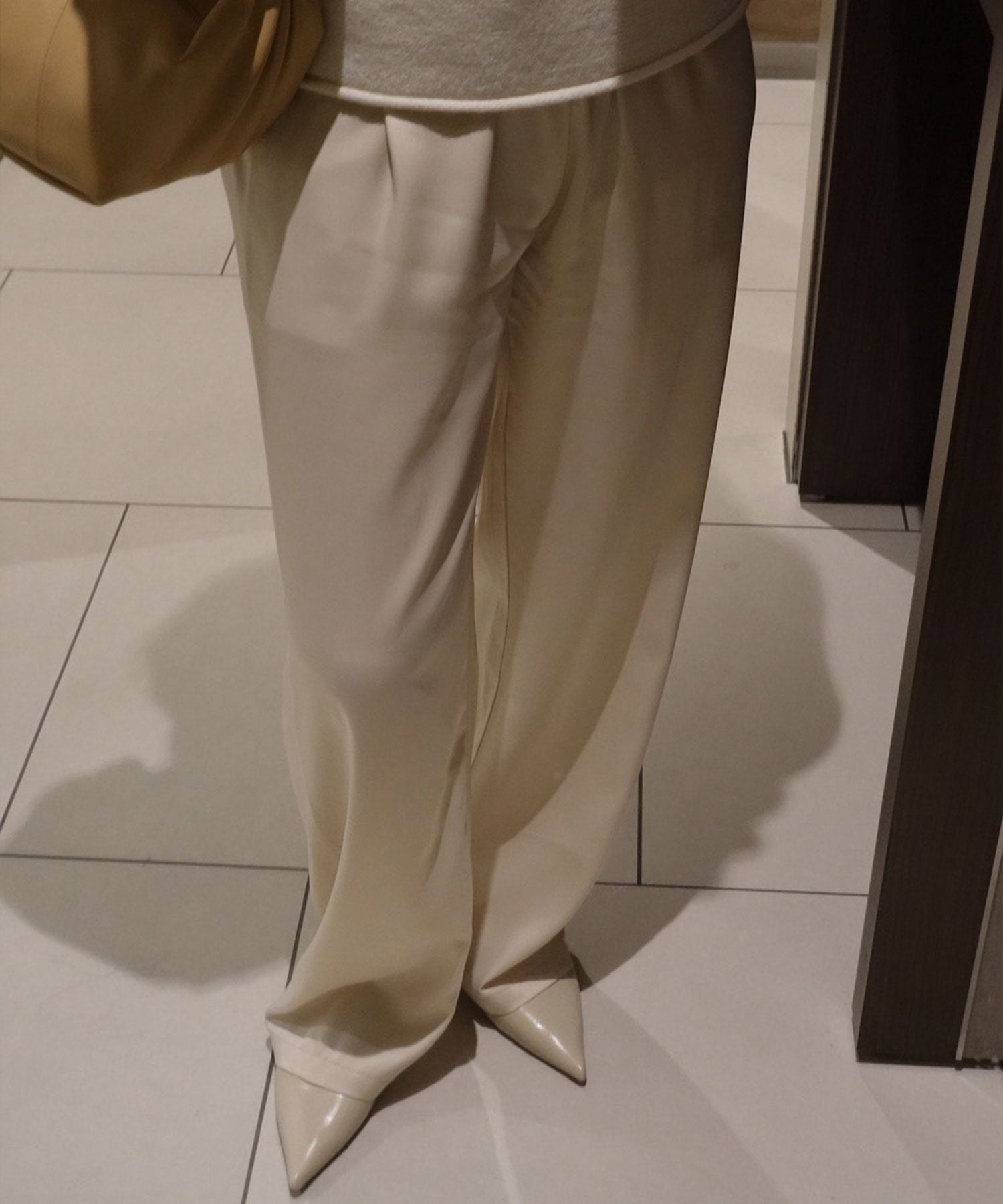 satin wide pants(ayaka select) | Reurie'（レウリィ）