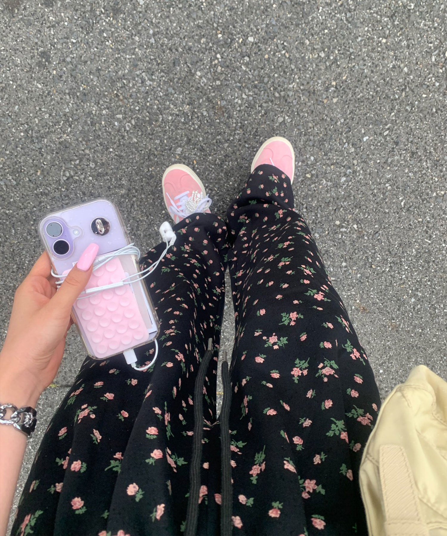 flower sweat pants(mayu select) | Reurie'（レウリィ）