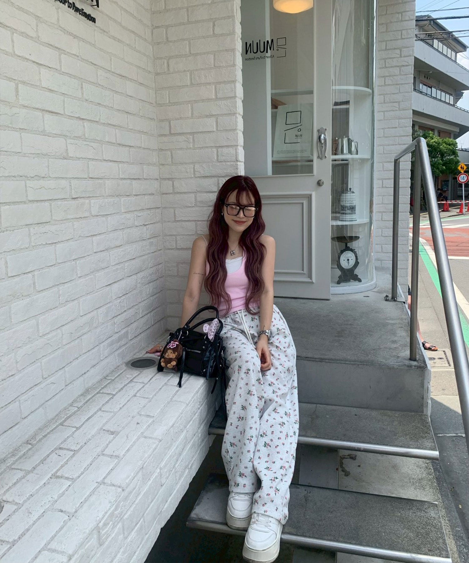 flower sweat pants(mayu select) | Reurie'（レウリィ）