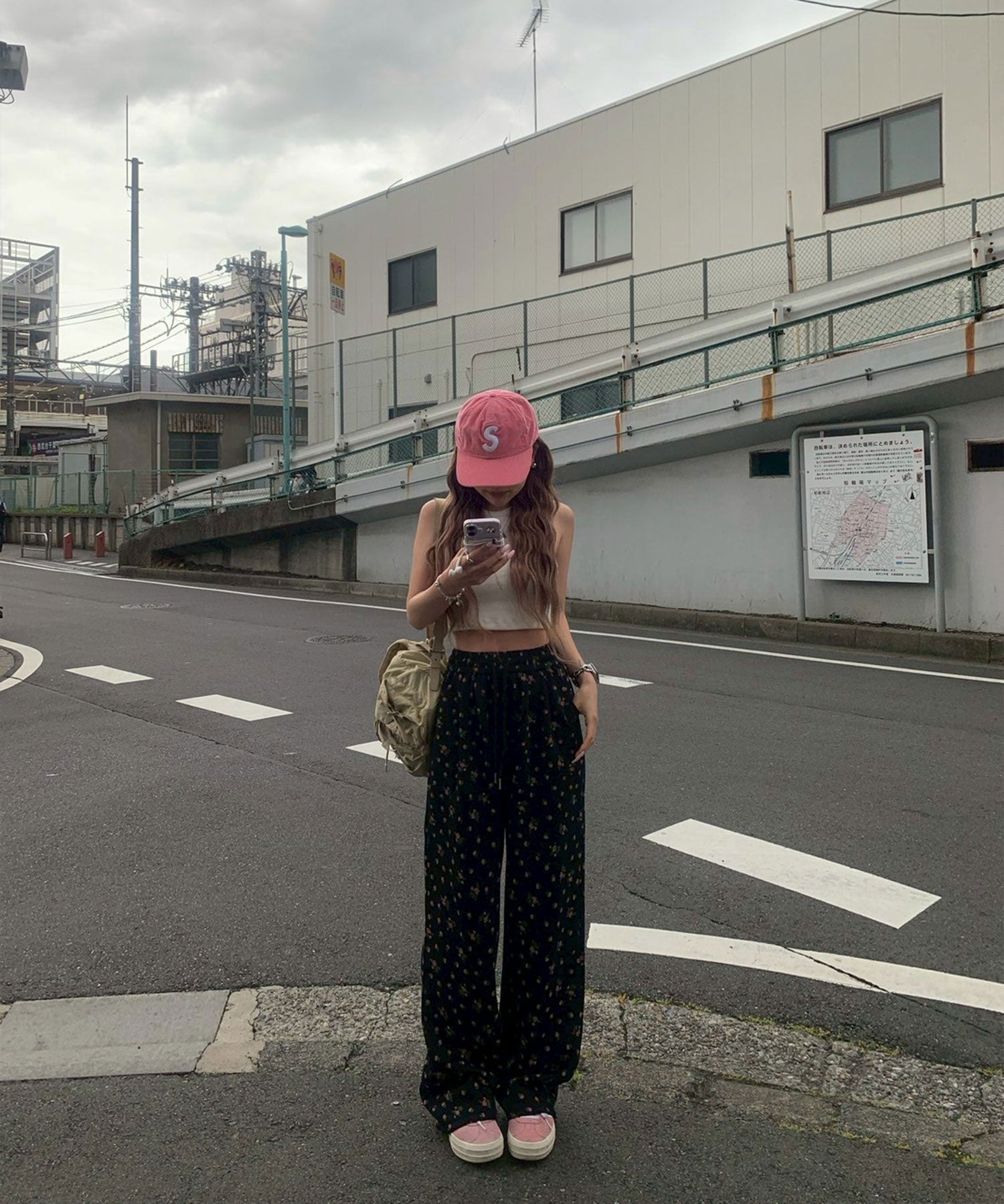 flower sweat pants(mayu select) | Reurie'（レウリィ）