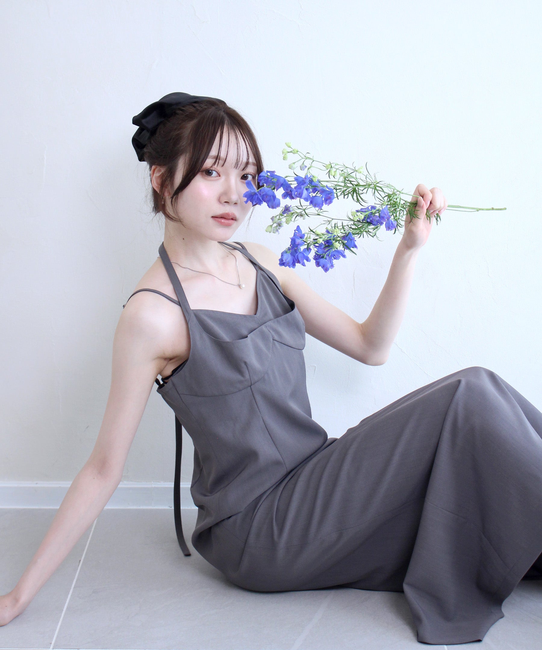 SET価格】american sleeve knit + layered onepiece | Reurie'（レウリィ）