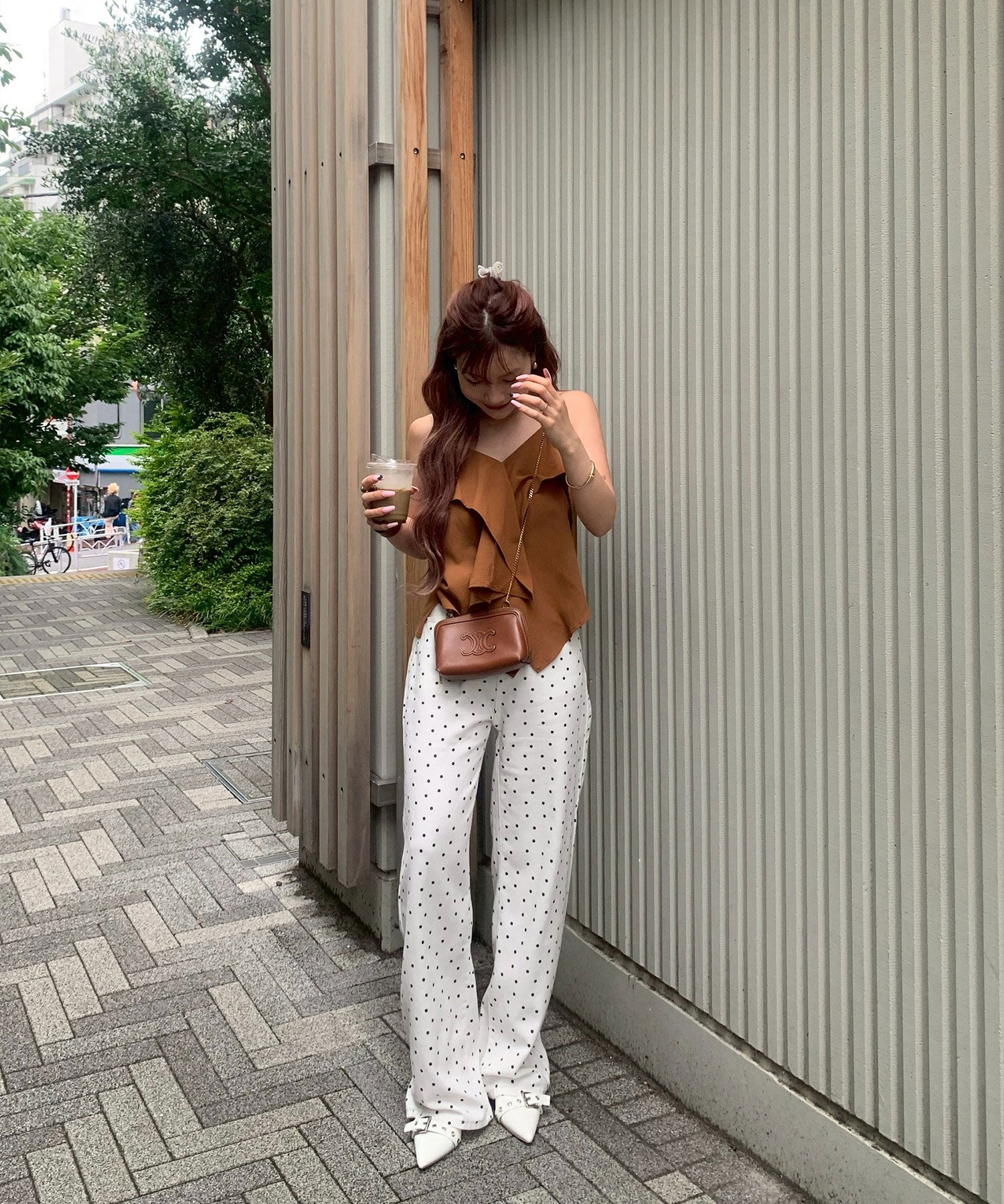dot flower denim(mayu select) | Reurie'（レウリィ）