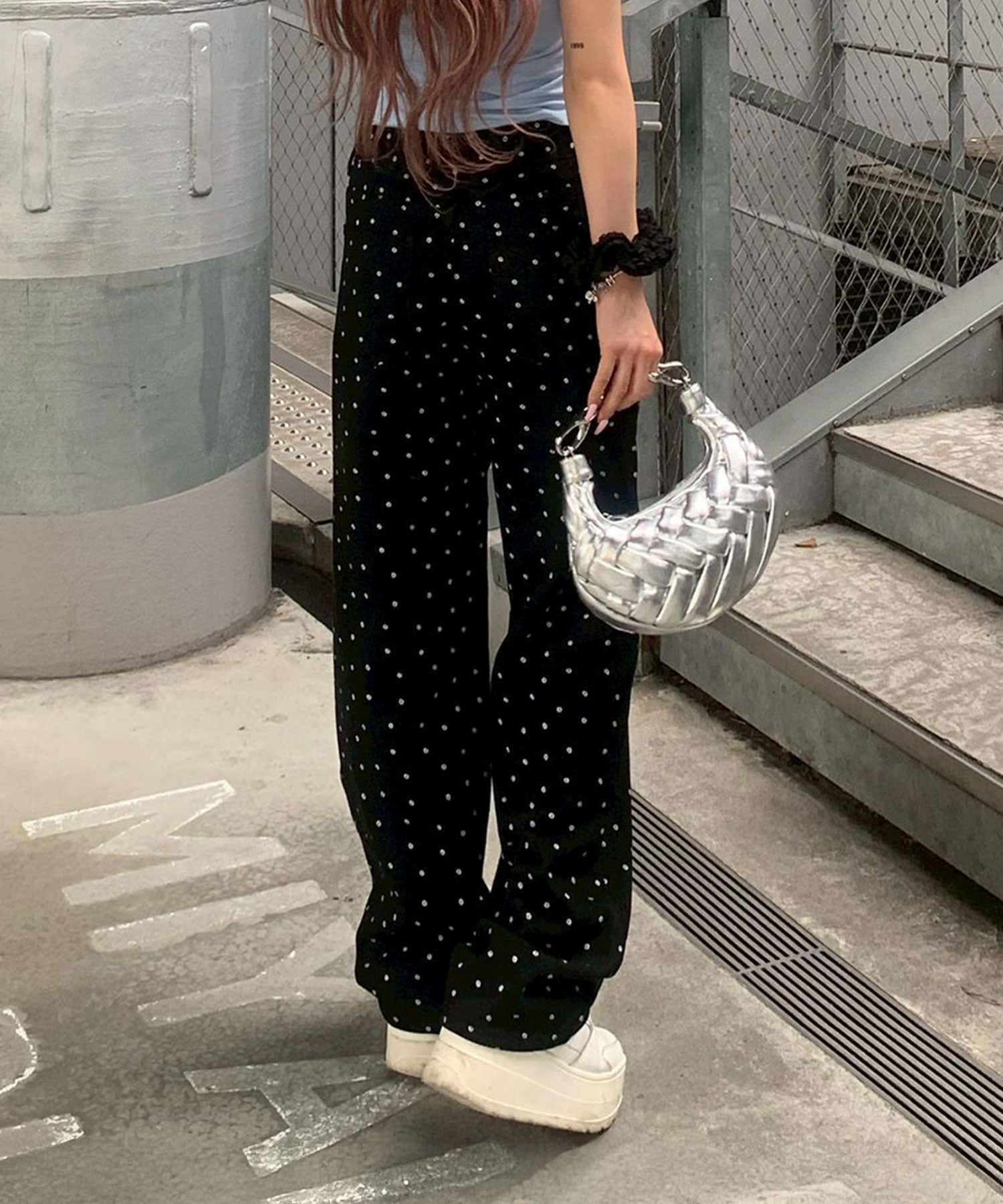 dot flower denim(mayu select) | Reurie'（レウリィ）