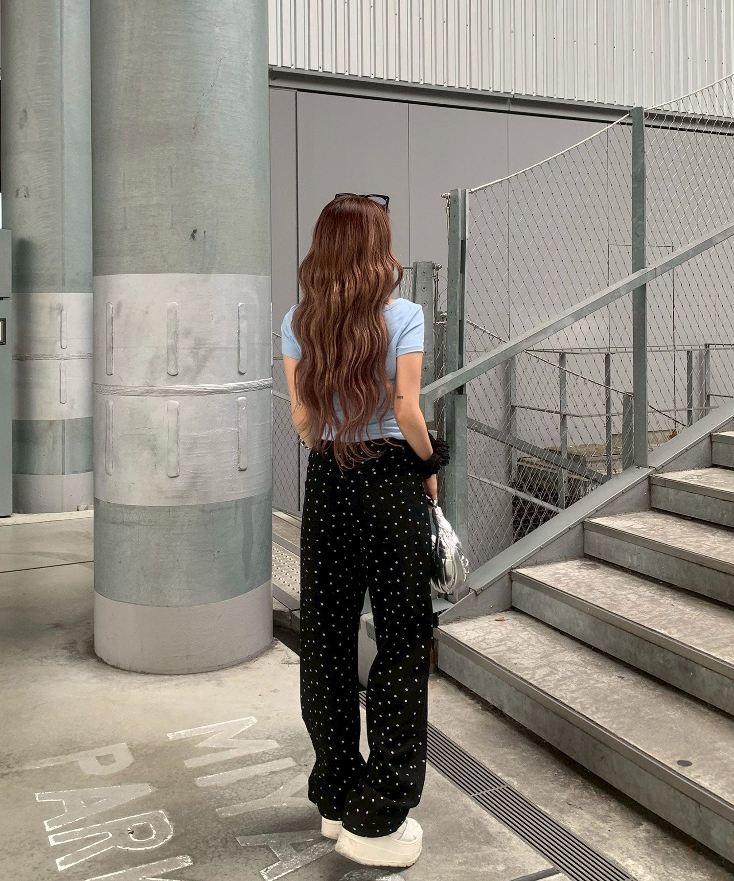 dot flower denim(mayu select) | Reurie'（レウリィ）